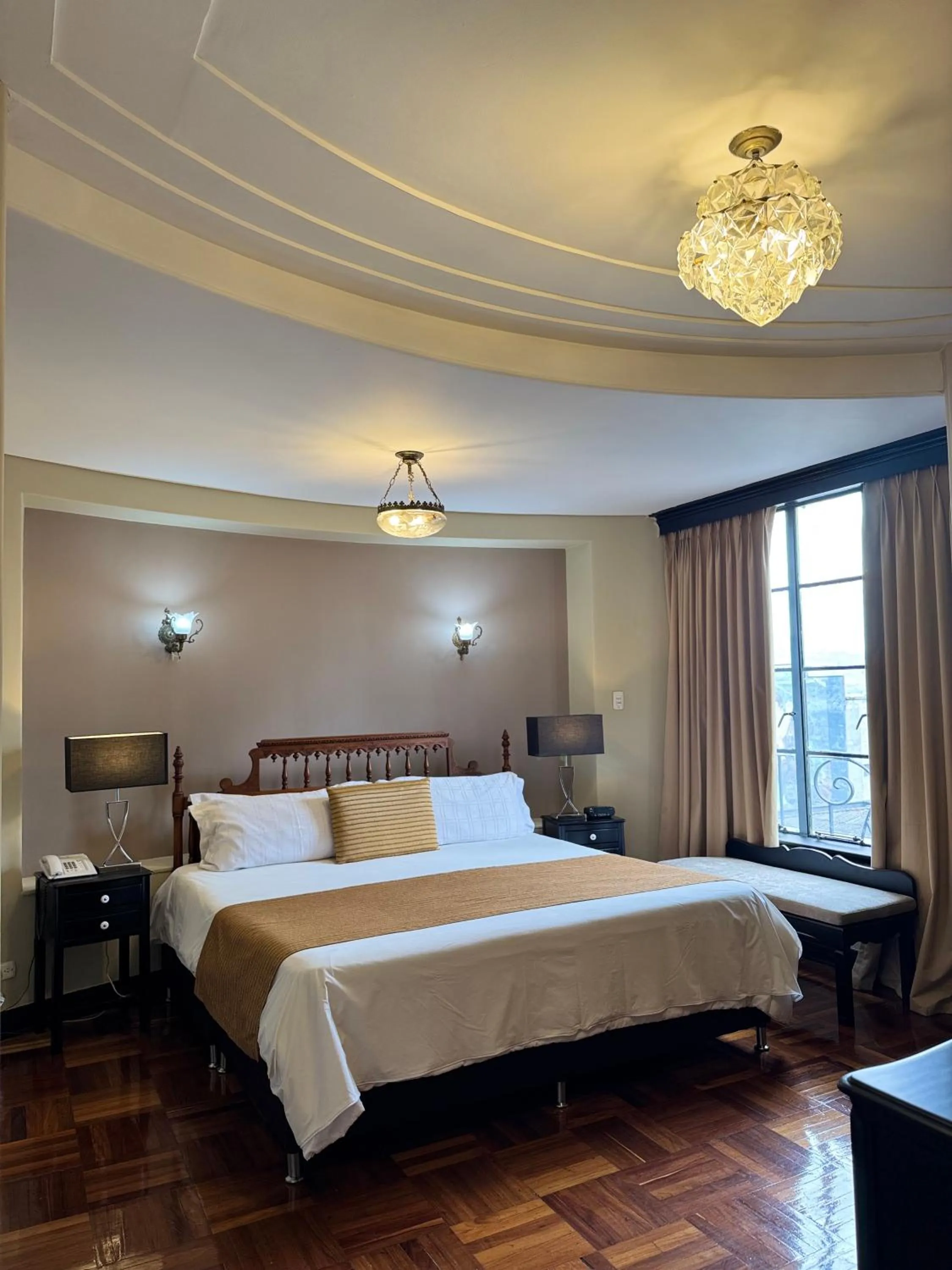 Bed in Hotel Nutibara