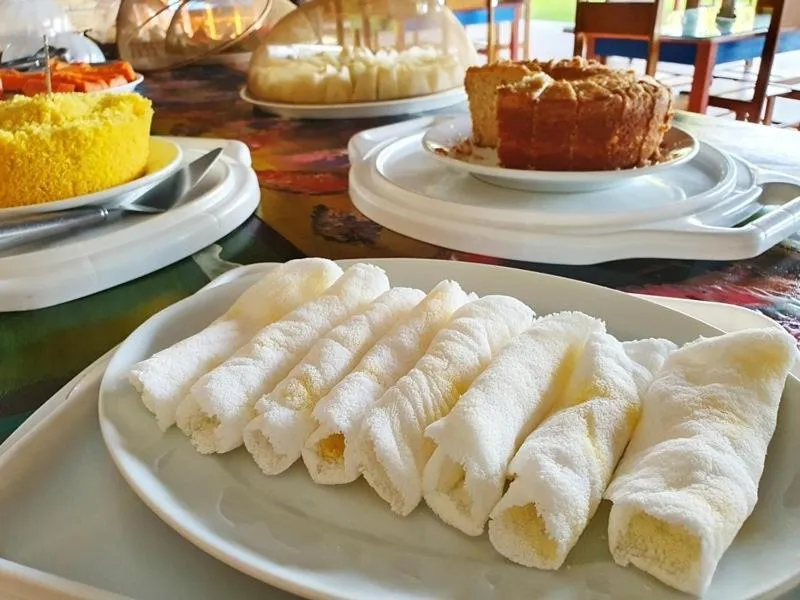 Breakfast in Pousada Murici
