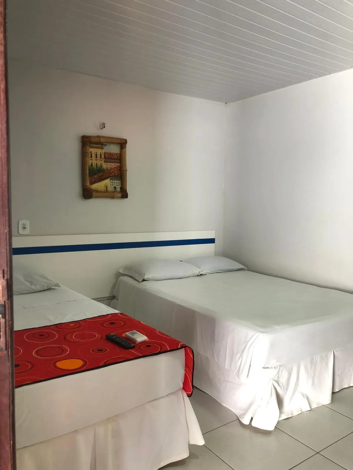 Bed in Pousada Murici