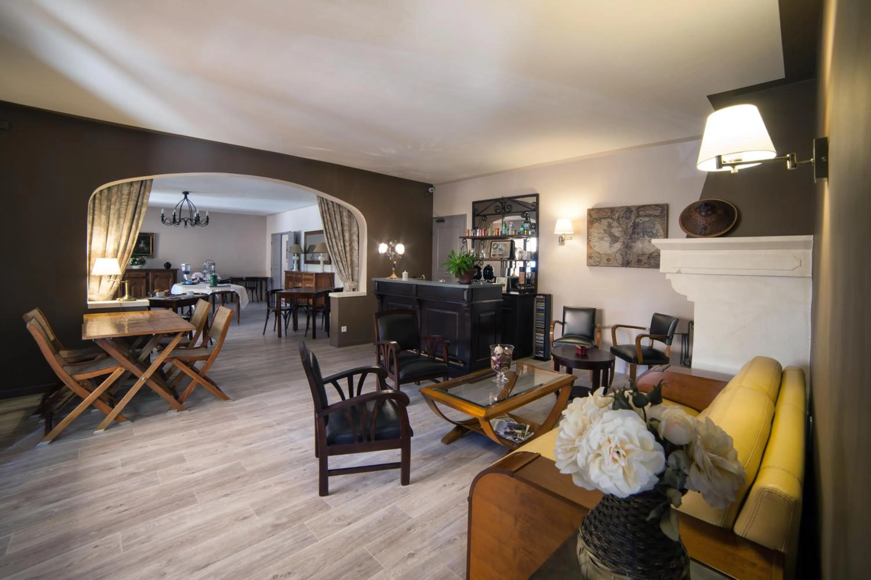 Decorative detail in Hotel Mistral