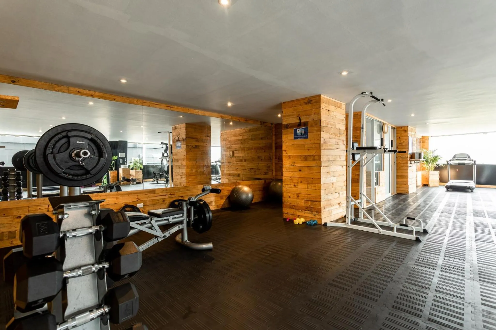 Fitness centre/facilities in Hotel Carretero