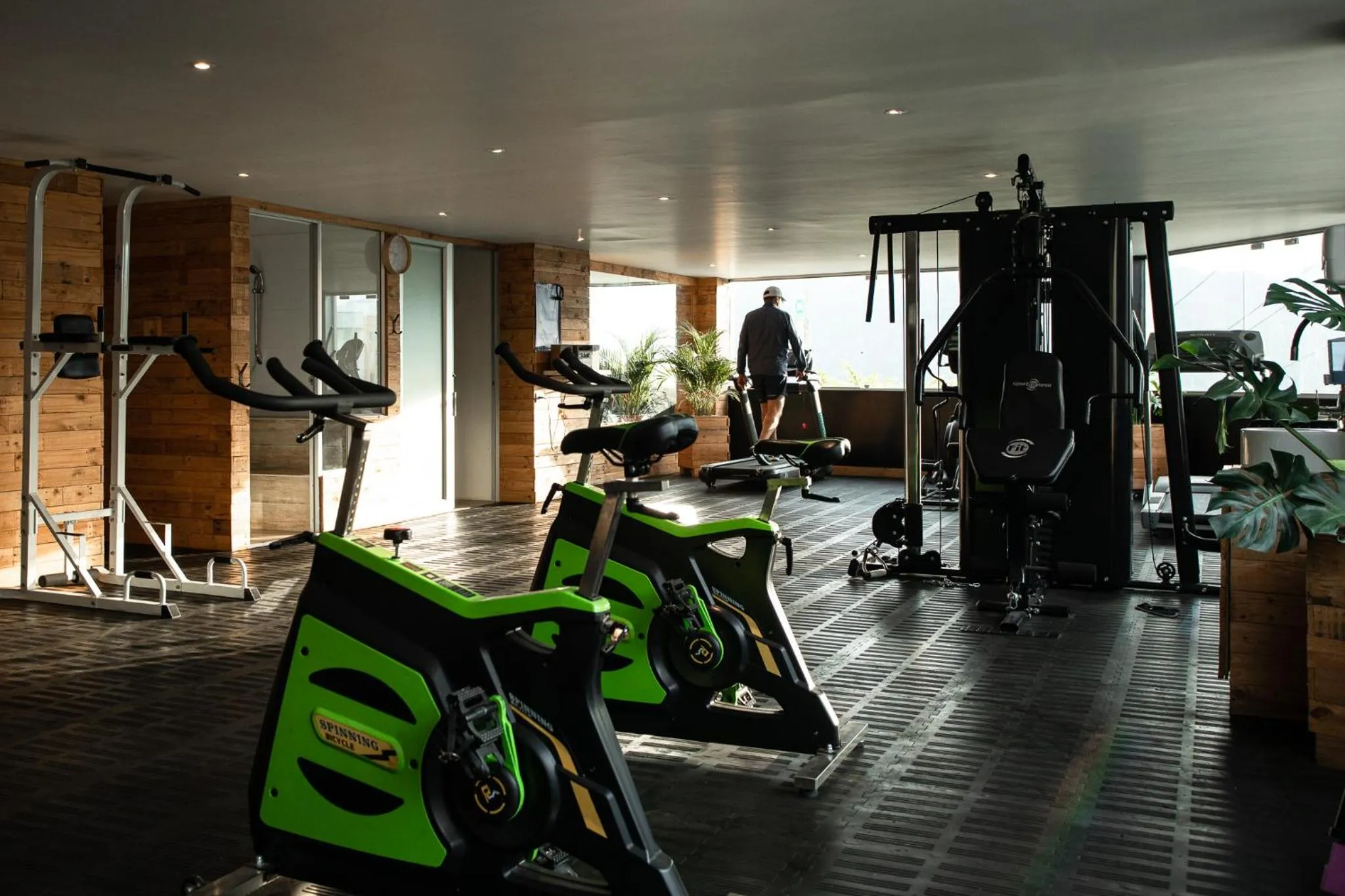 Fitness centre/facilities in Hotel Carretero