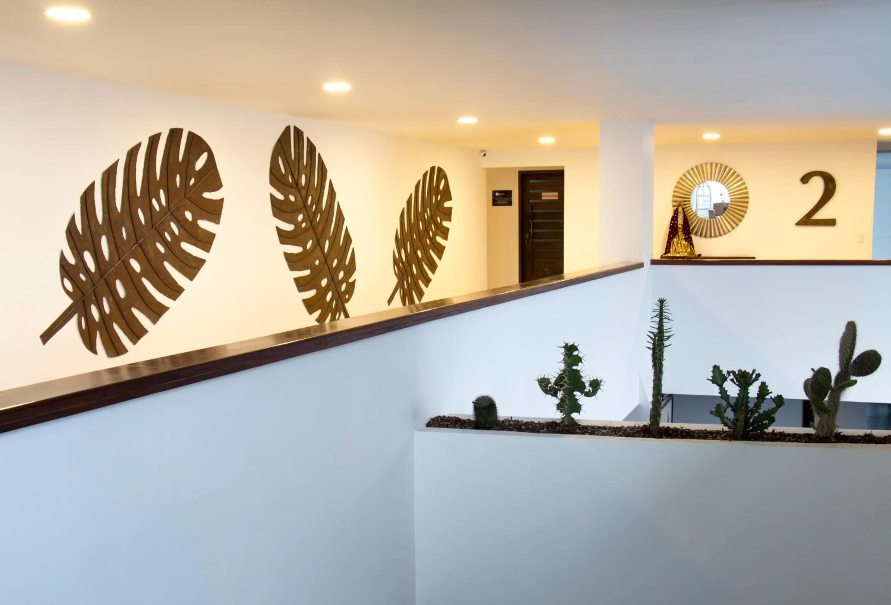 Lobby or reception in Hotel Carretero