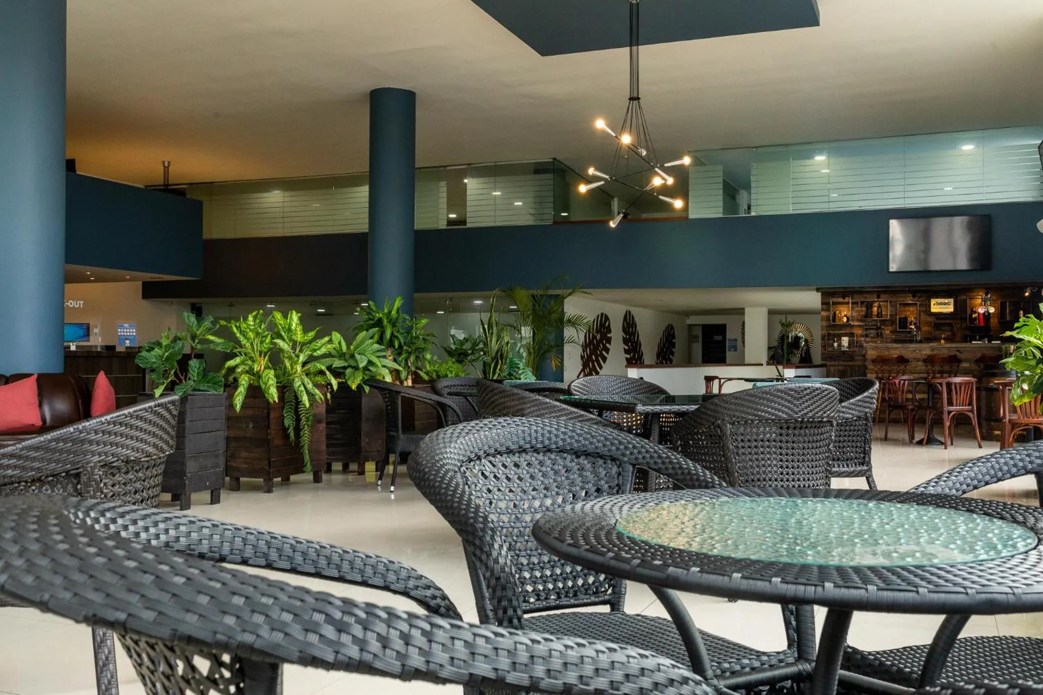 Lounge or bar in Hotel Carretero
