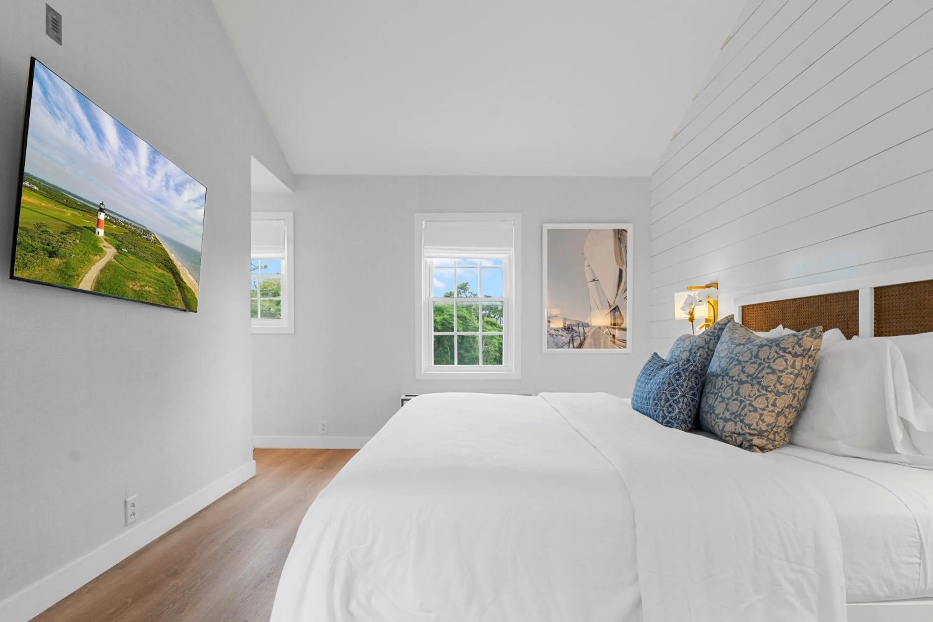 Bed in Nantucket Inn