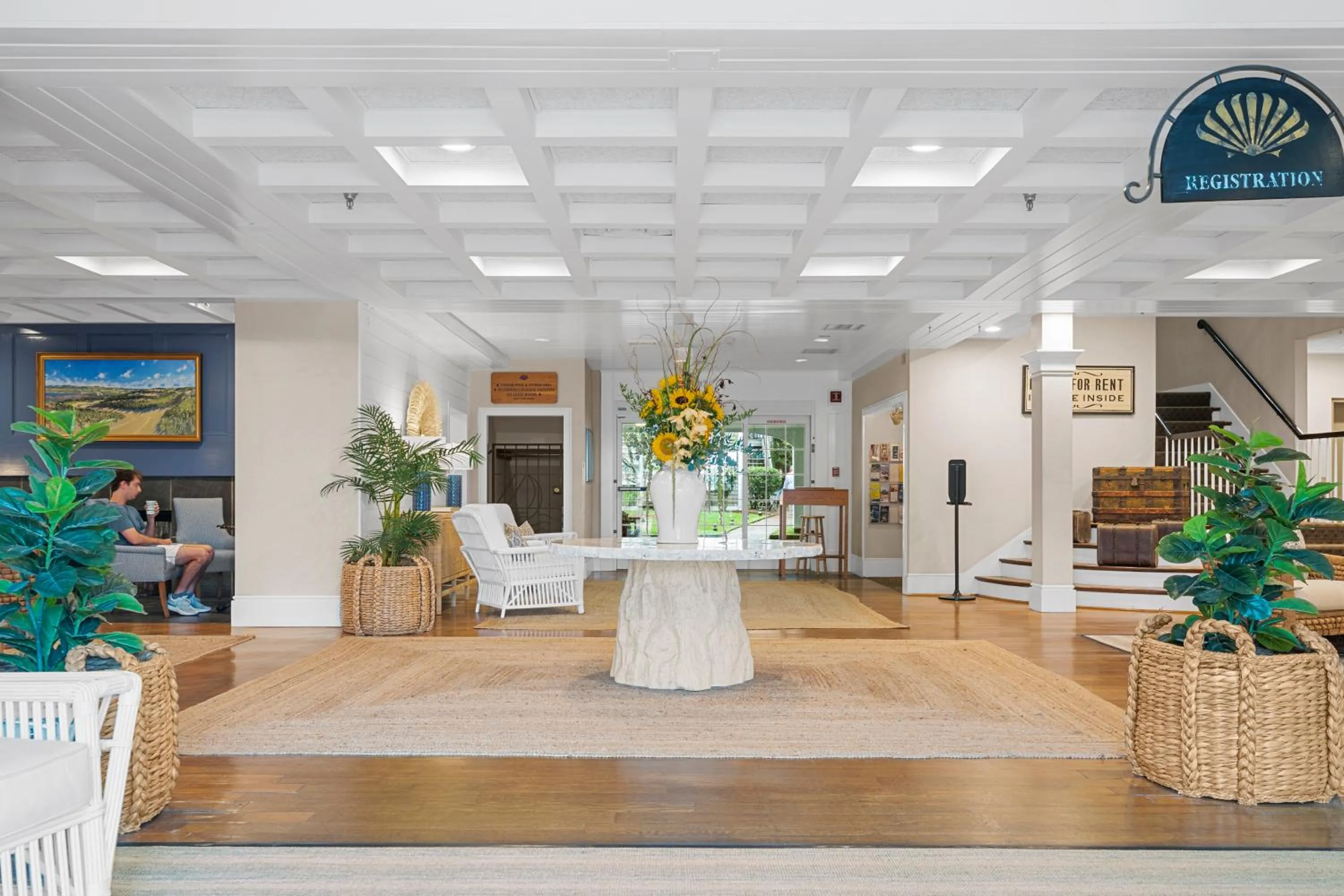 Lobby or reception in Nantucket Inn