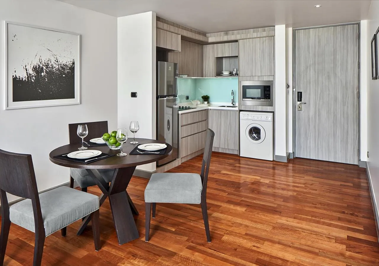 kitchen in Fraser Suites Sukhumvit Bangkok