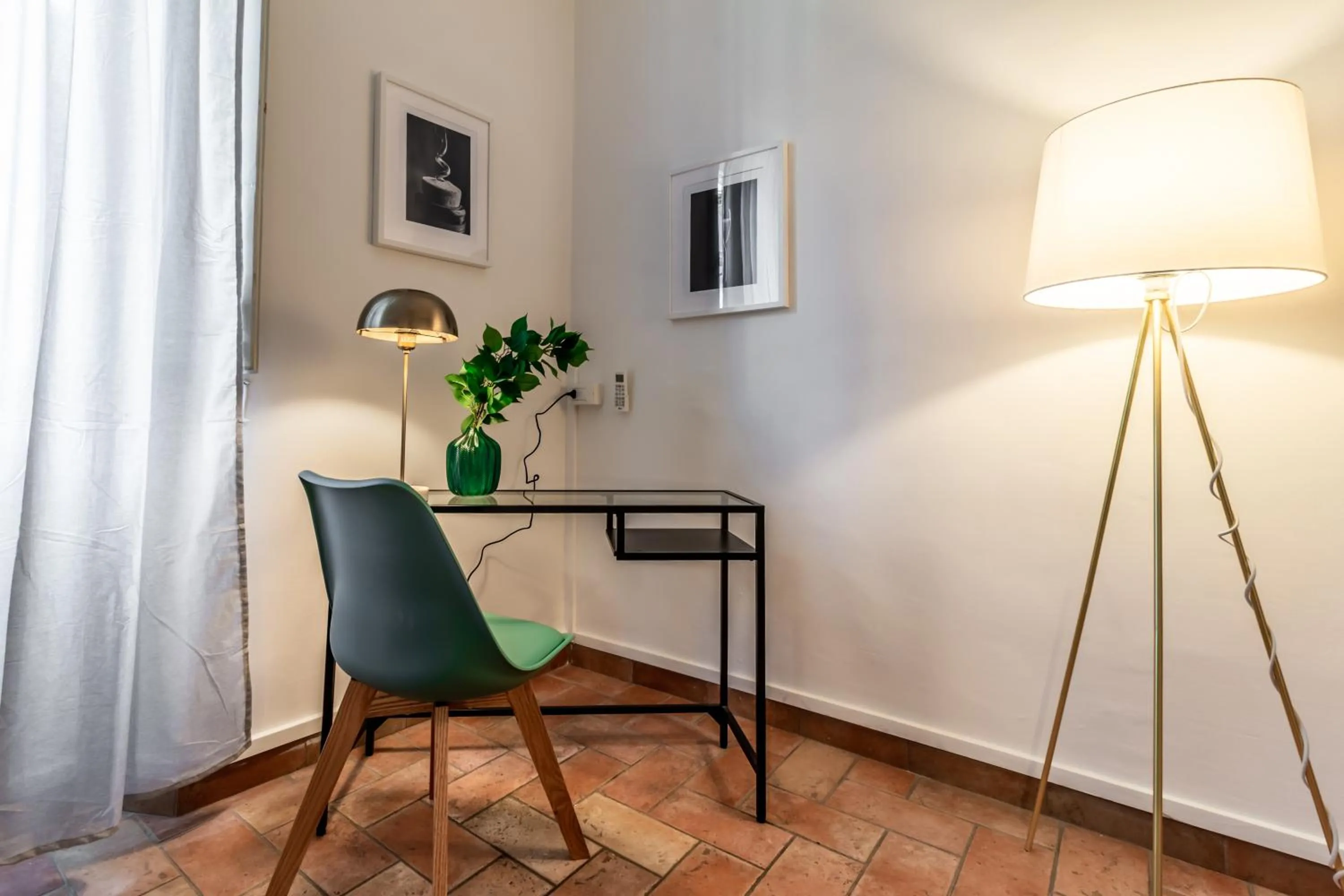 Bedroom in Wine Apartments Florence Ansonica