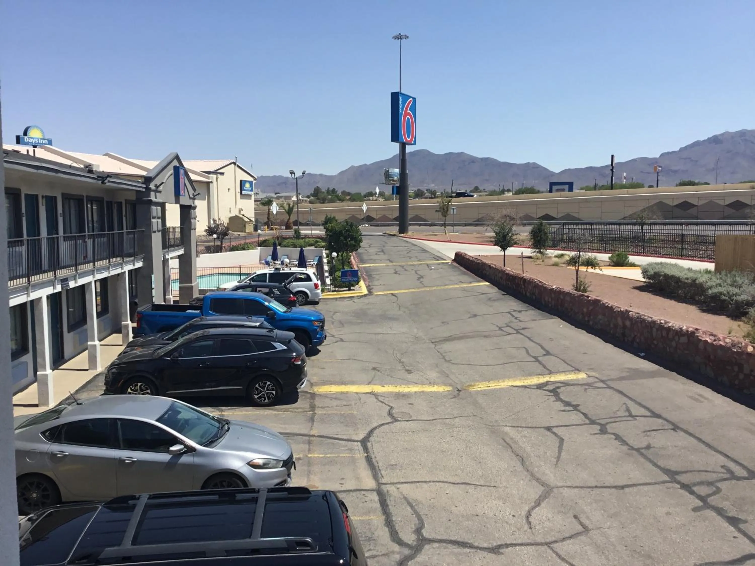 Parking in Motel 6-El Paso, TX - West
