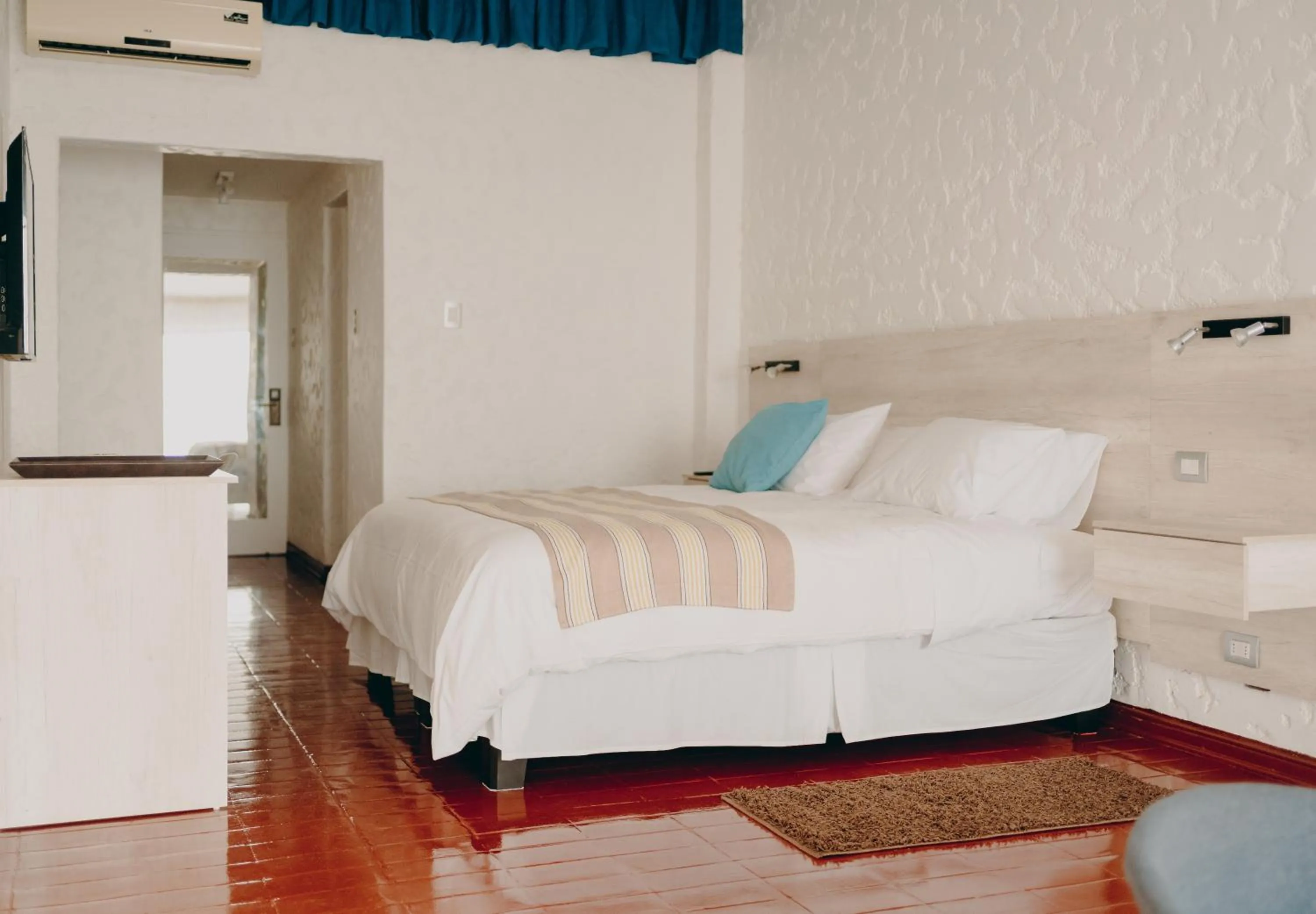Bed in Panamericana Hotel Arica