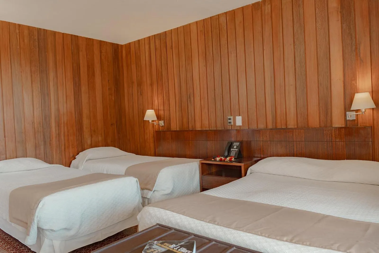 Bed in Panamericana Hotel Arica