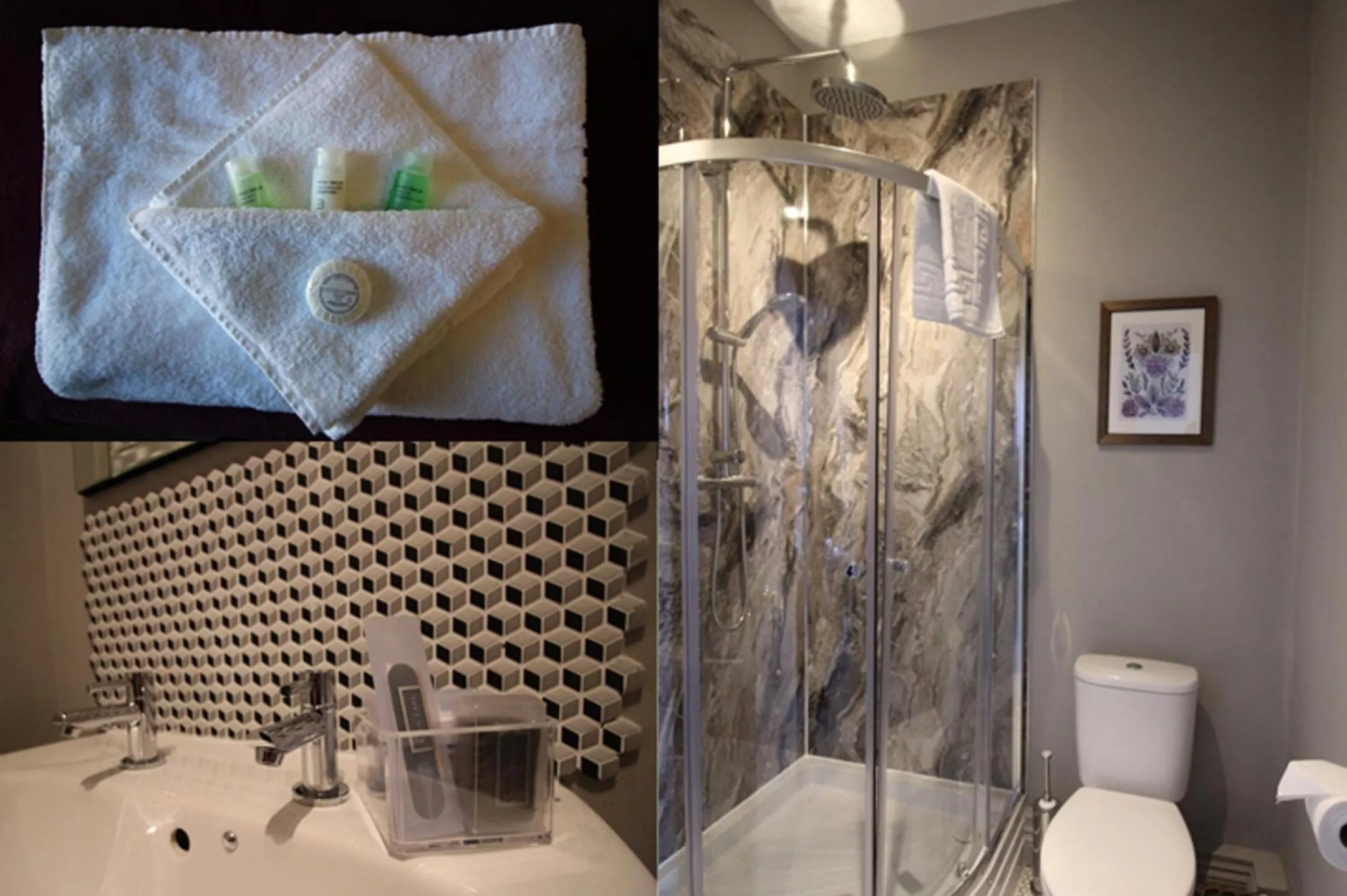 Shower in Bampton Townhouse