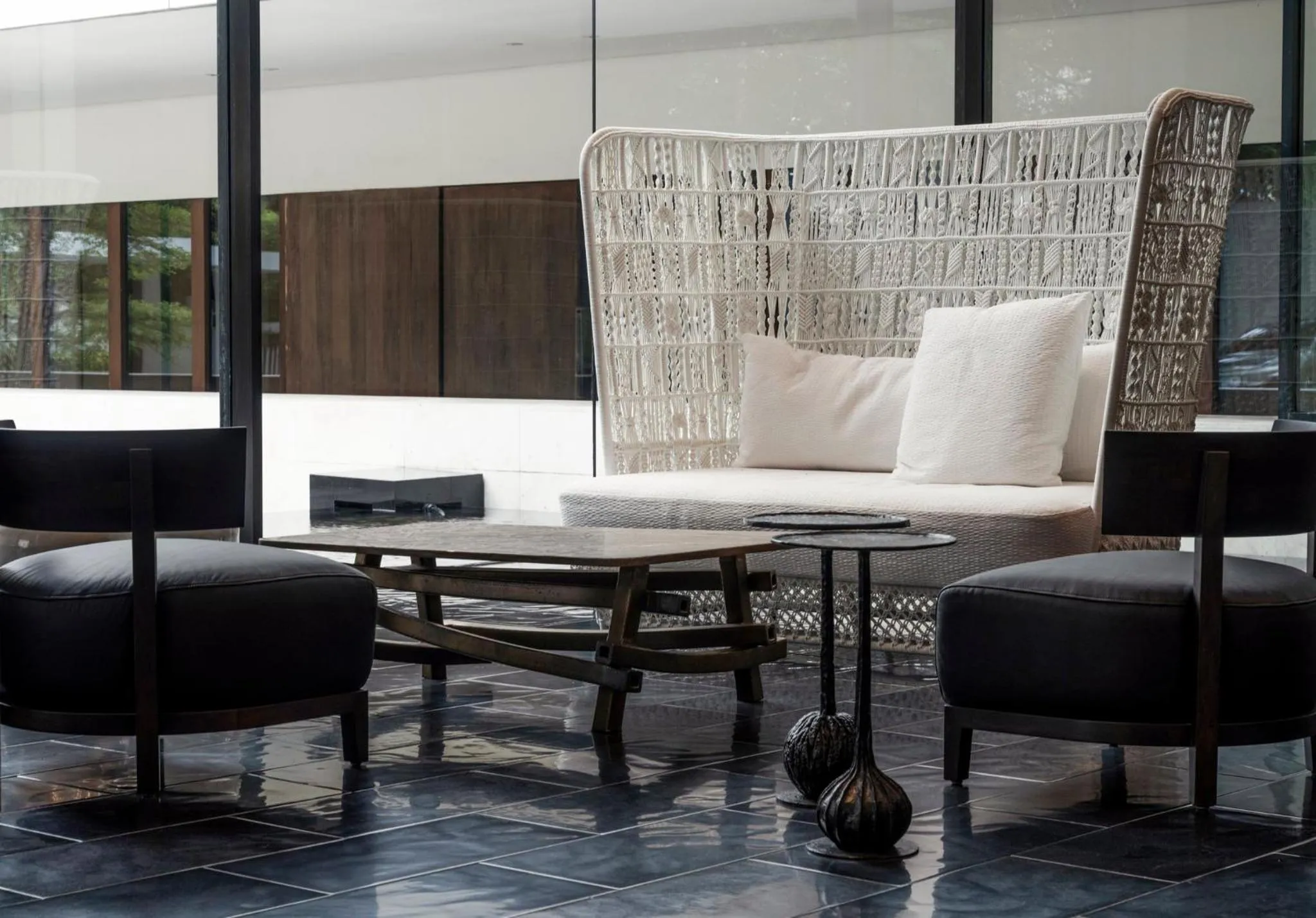 Lobby or reception in COMO Metropolitan Bangkok