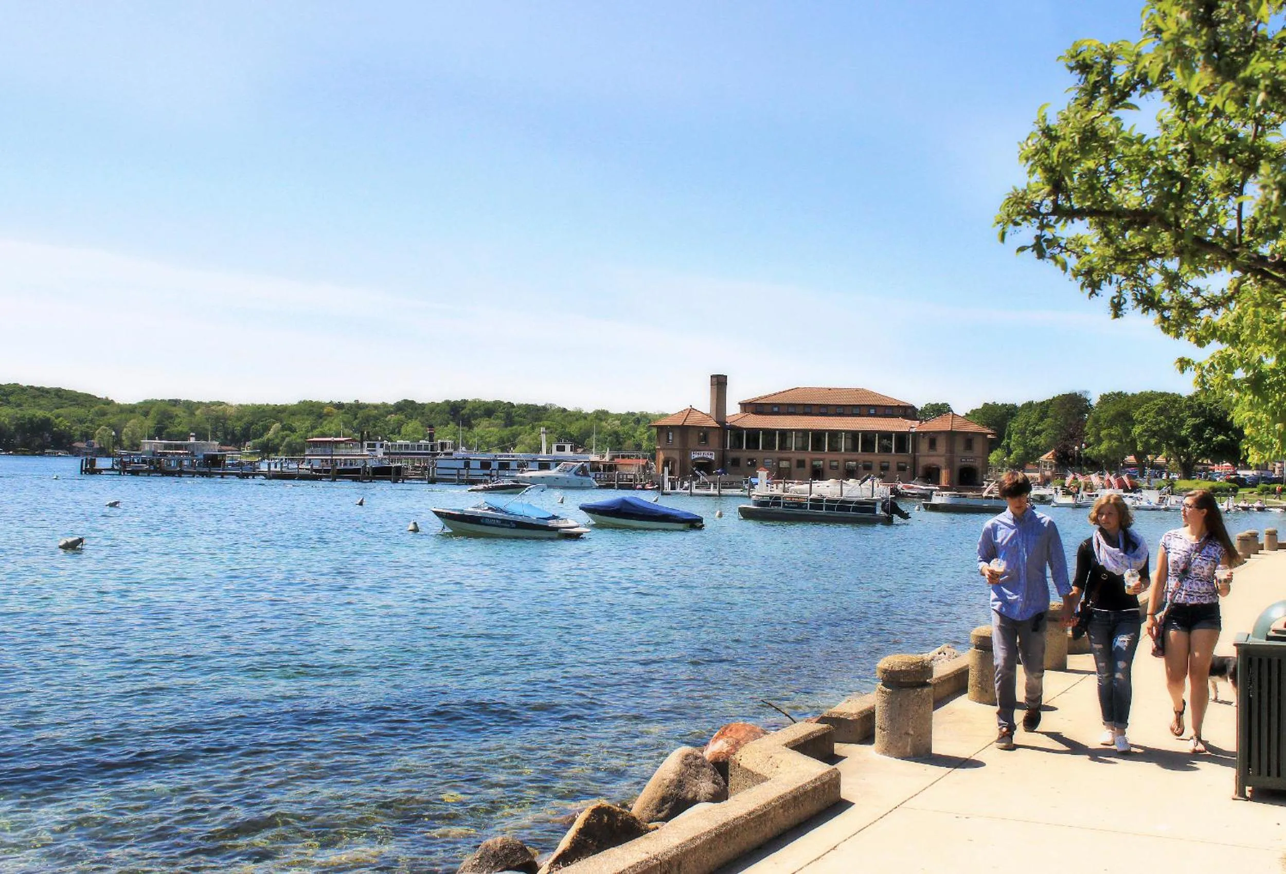 Off site in The Cove of Lake Geneva