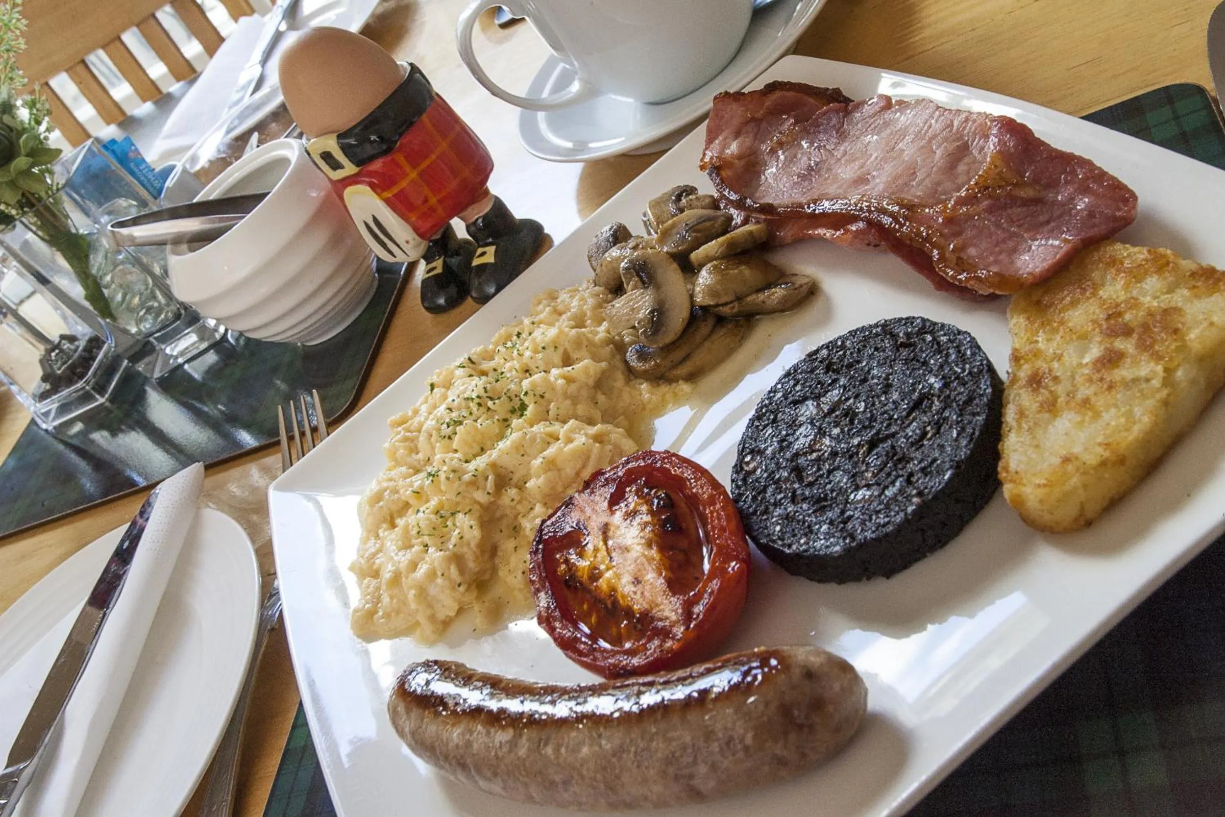 Food close-up in Bank Guest House