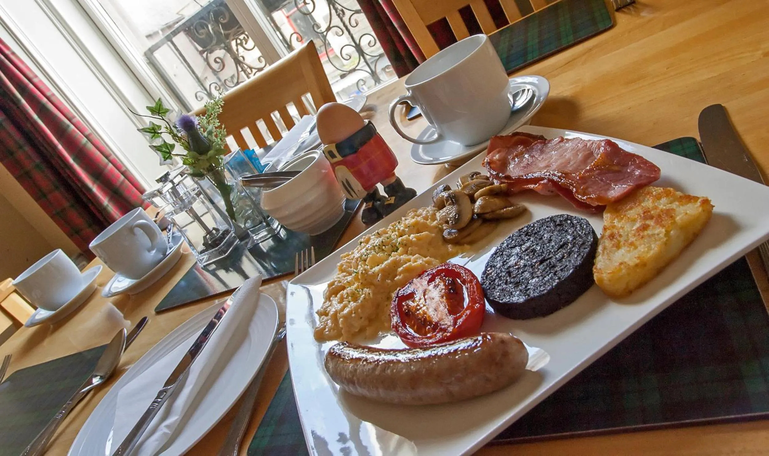 Food in Bank Guest House