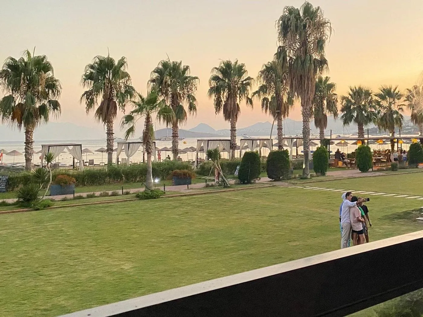 Garden view in Hotel Ambrosia