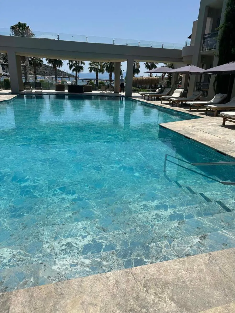 Swimming pool in Hotel Ambrosia