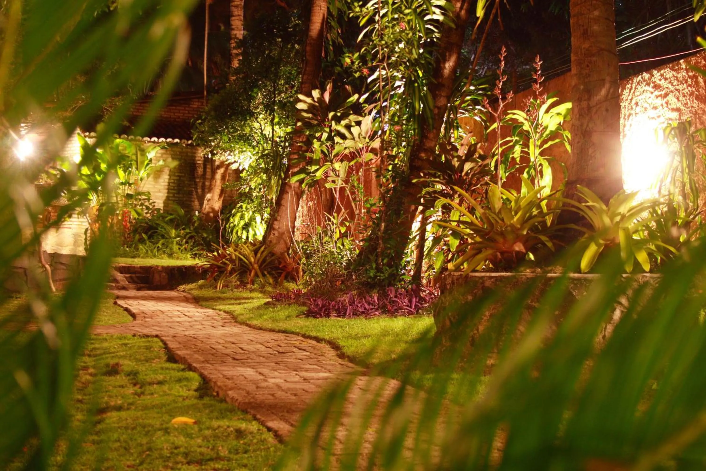 Garden in Pousada Oasis