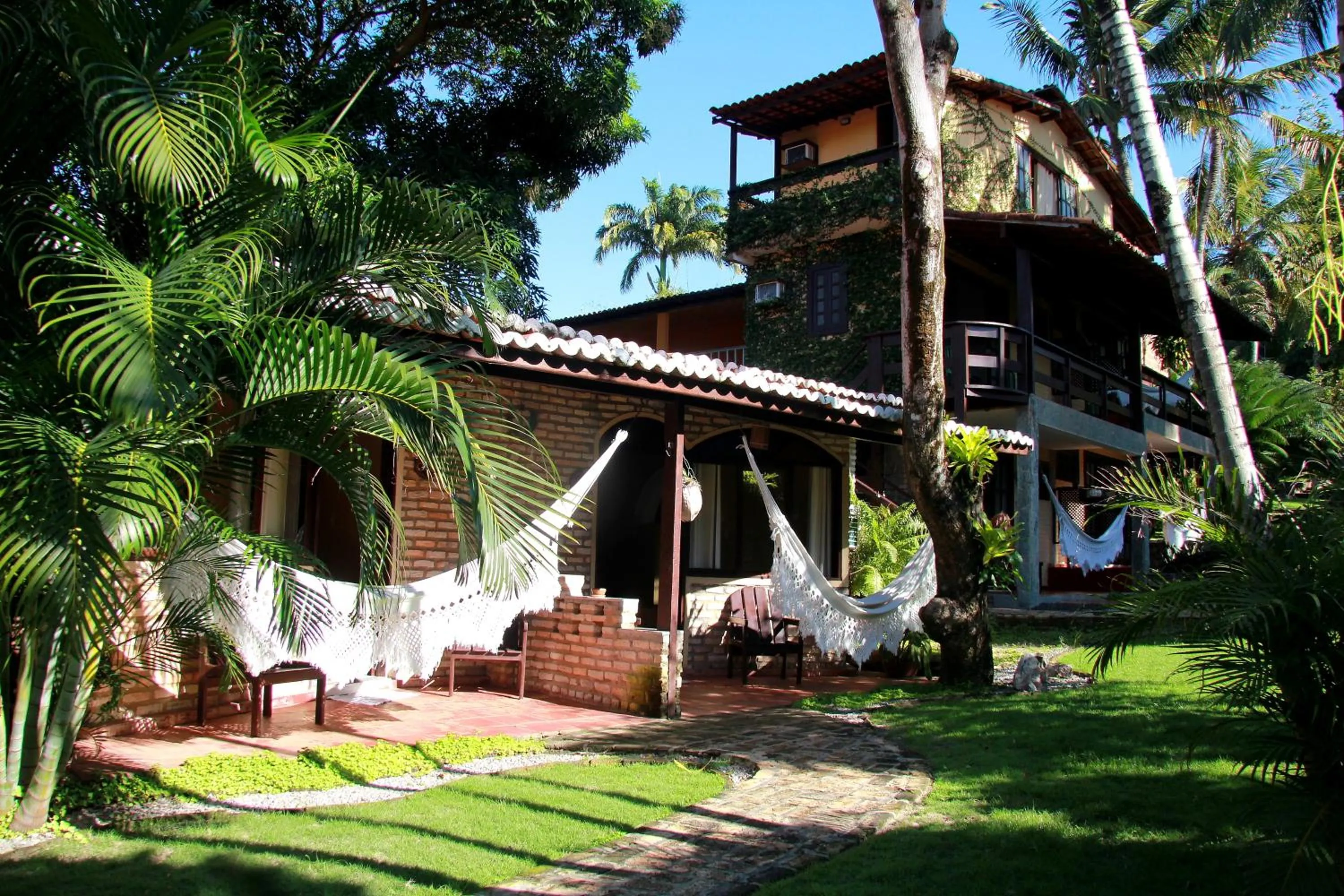 Balcony/Terrace in Pousada Oasis