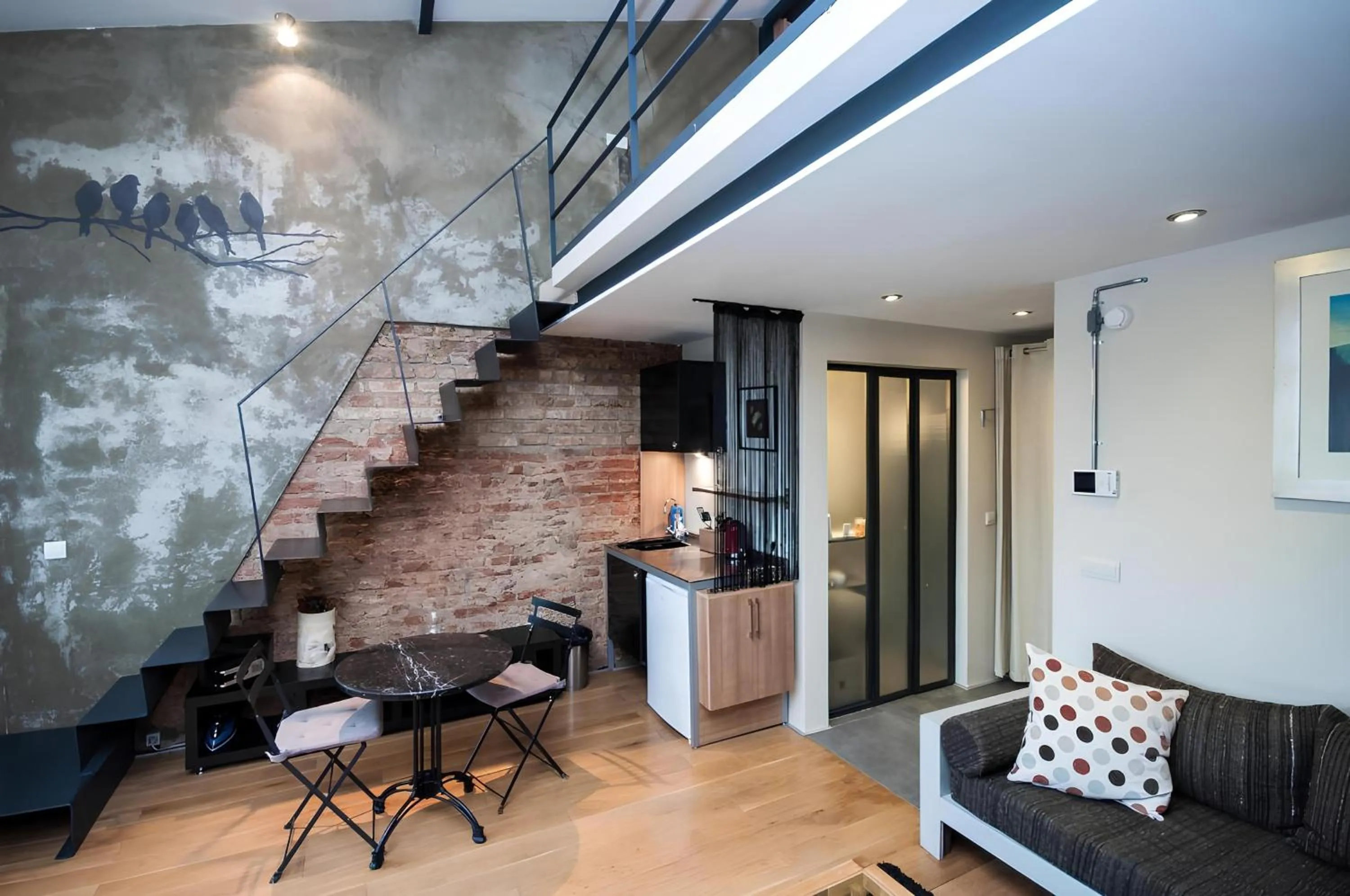 Kitchen or kitchenette in Taksim Galata Tower, Rooms Galata Historical Hotel