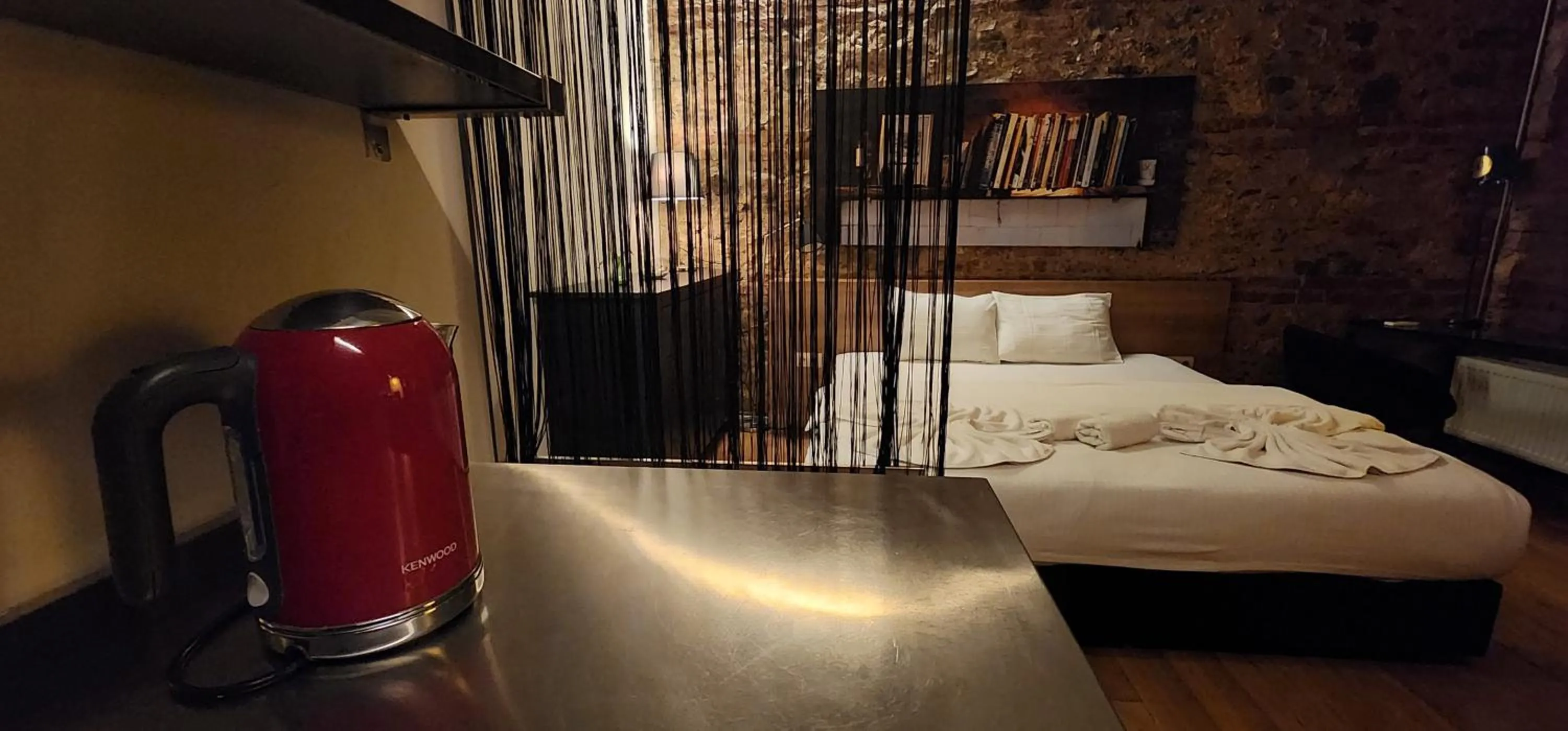 Coffee/tea facilities, Bed in Taksim Galata Tower, Rooms Galata Historical Hotel