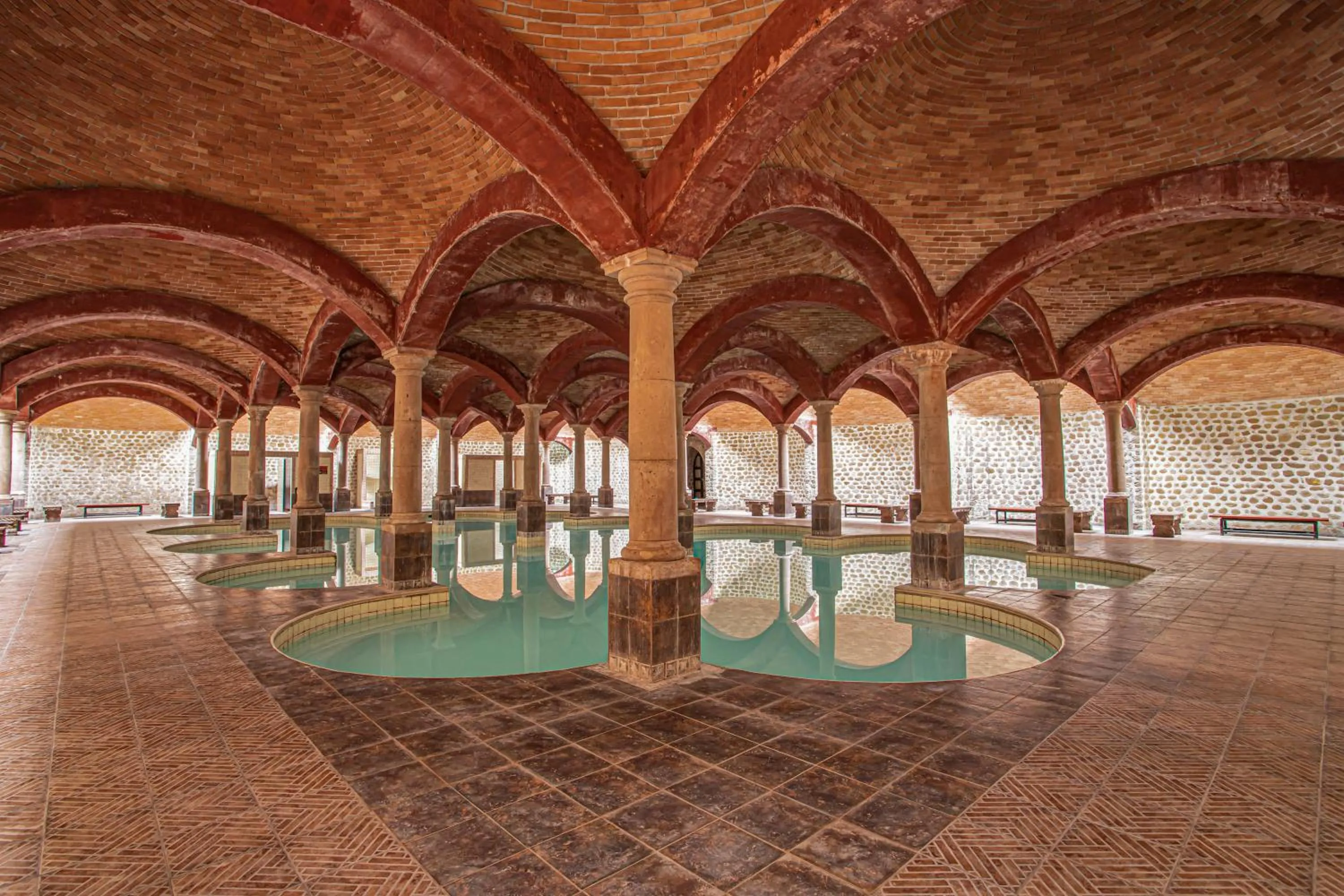 Hot Spring Bath in Termas de San Joaquin