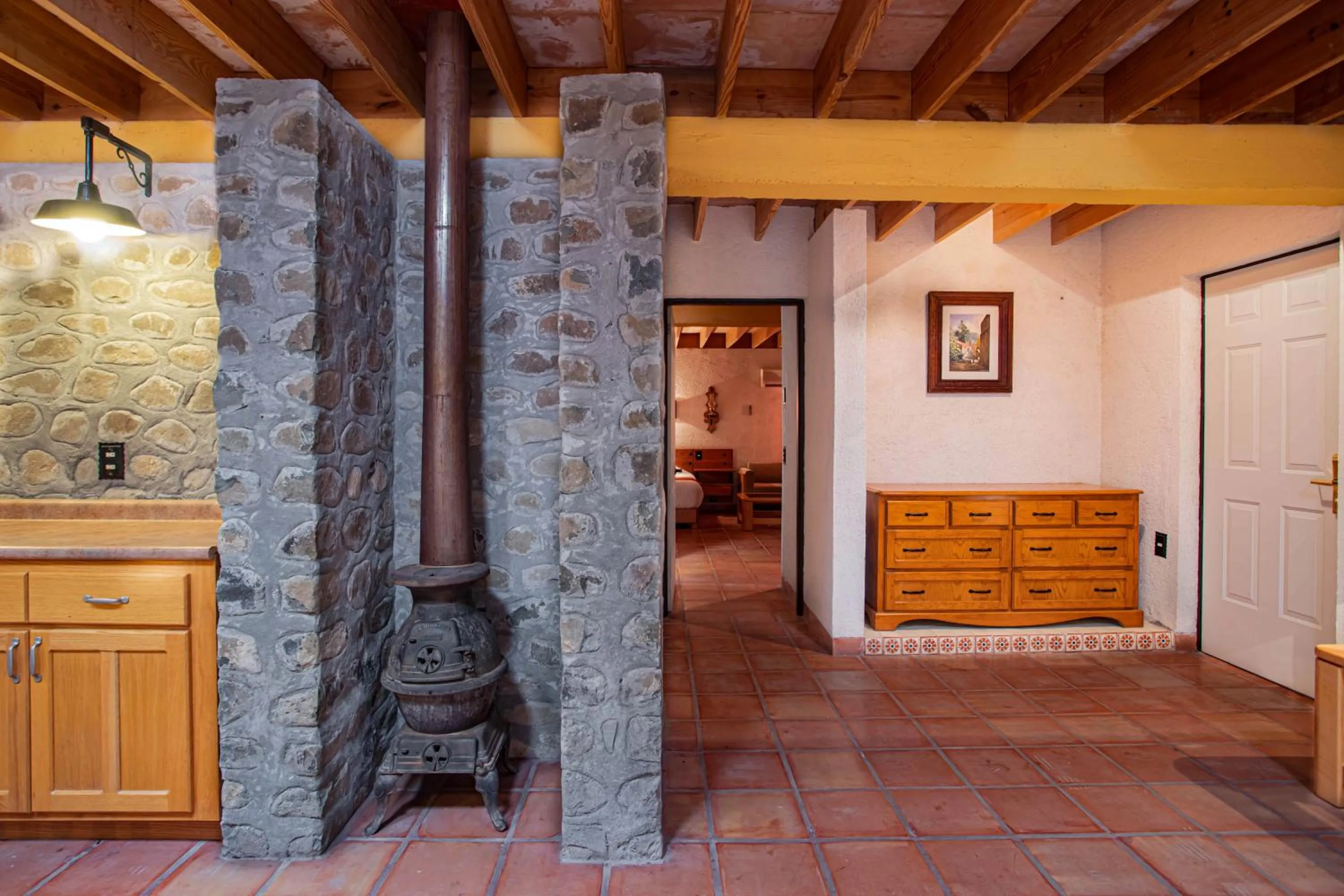 Decorative detail in Termas de San Joaquin