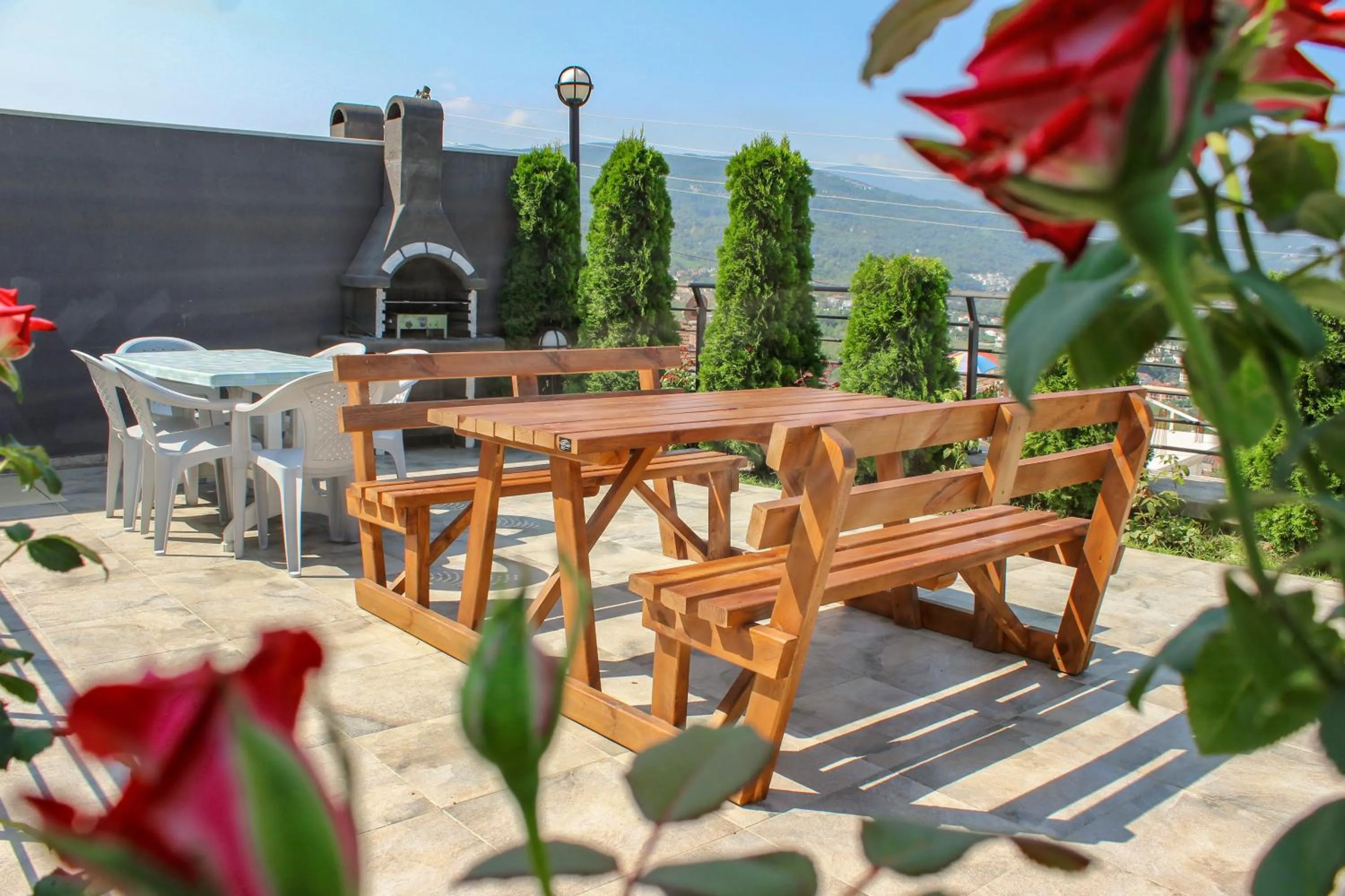 Patio in Sawsana Villalari