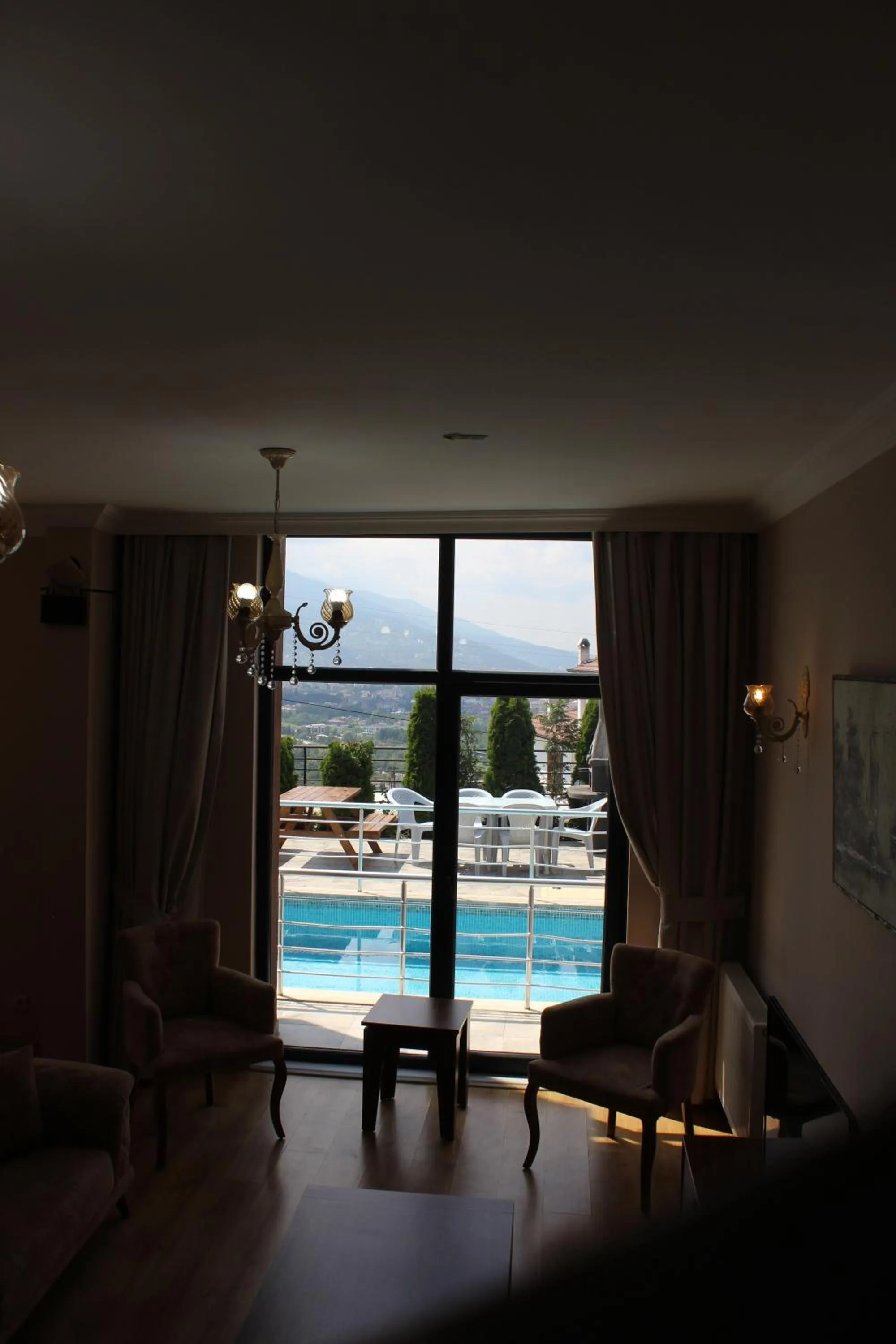 Pool view in Sawsana Villalari