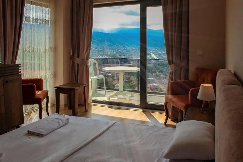 Balcony/Terrace, Bed in Sawsana Villalari