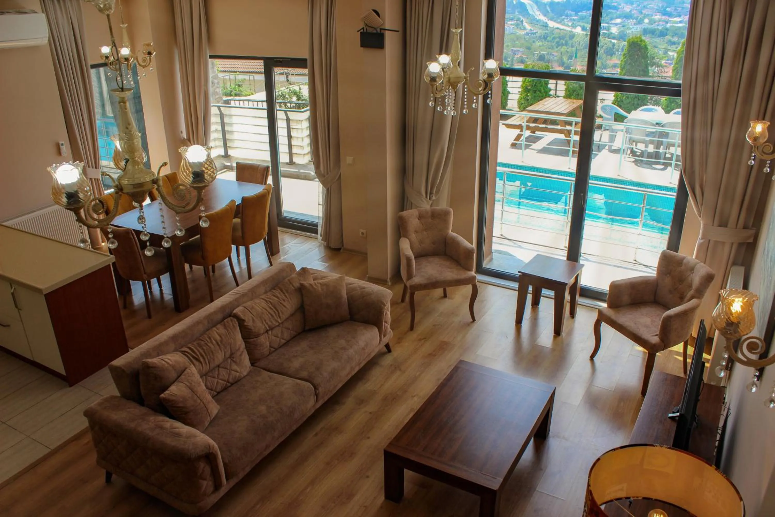 Living room in Sawsana Villalari