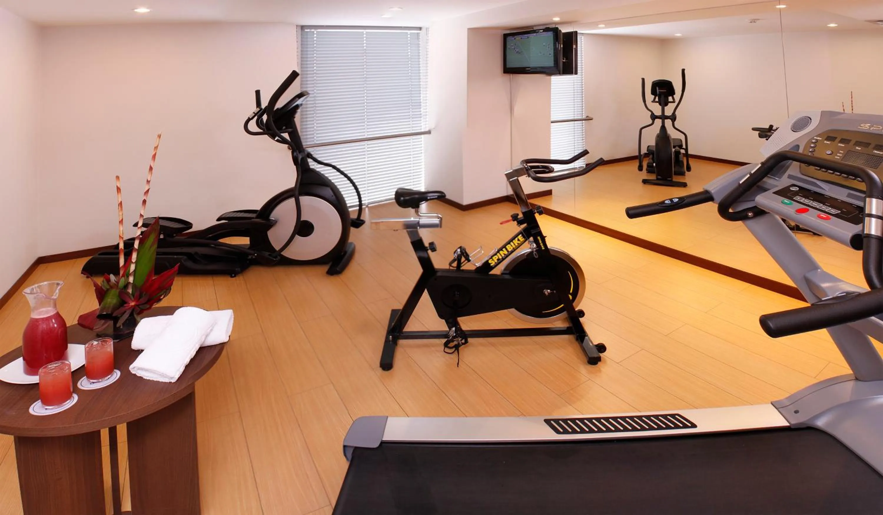 Fitness centre/facilities in Hotel Estelar El Cable