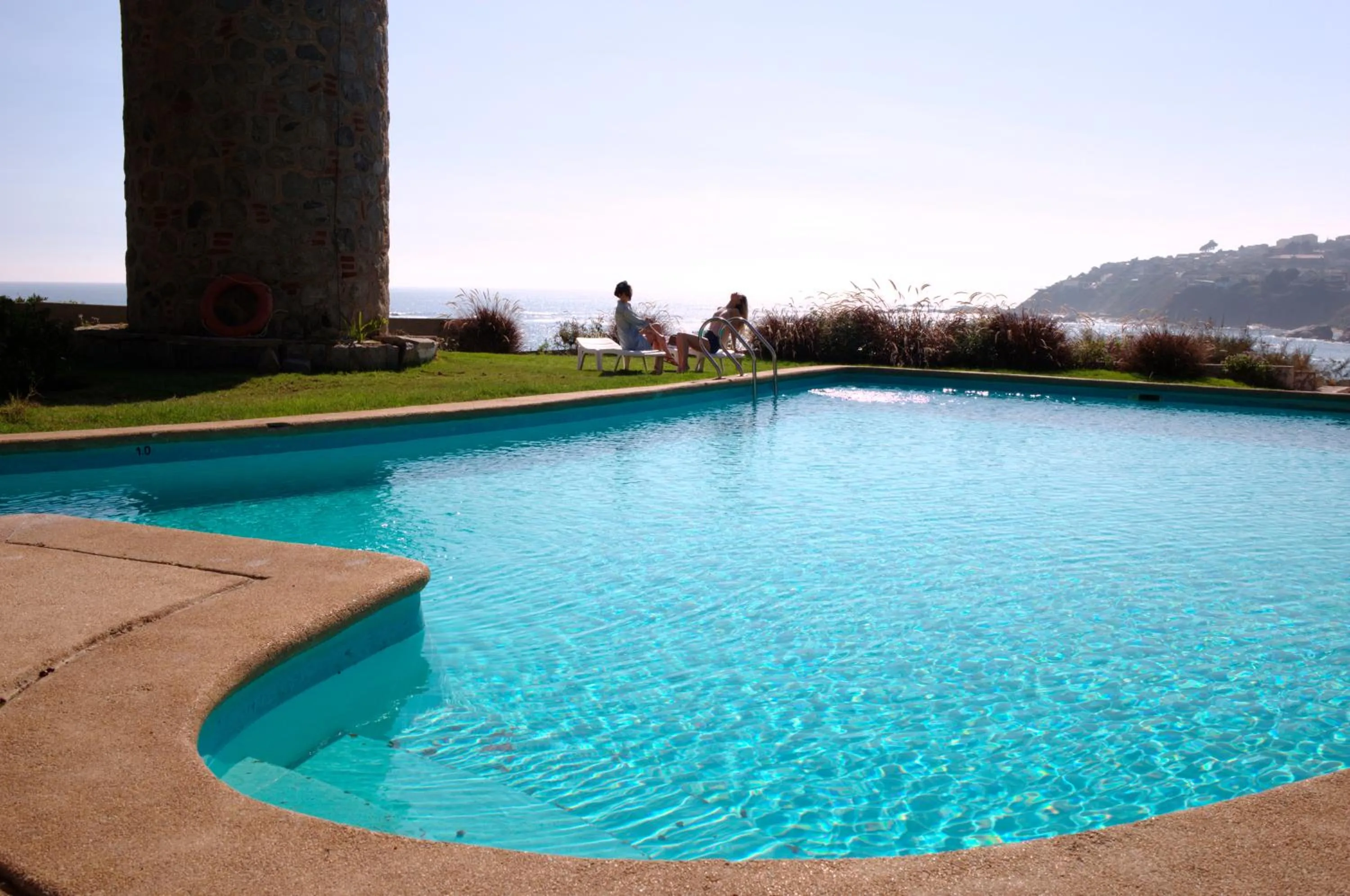 Pool view in Yachting Hotel Quintero