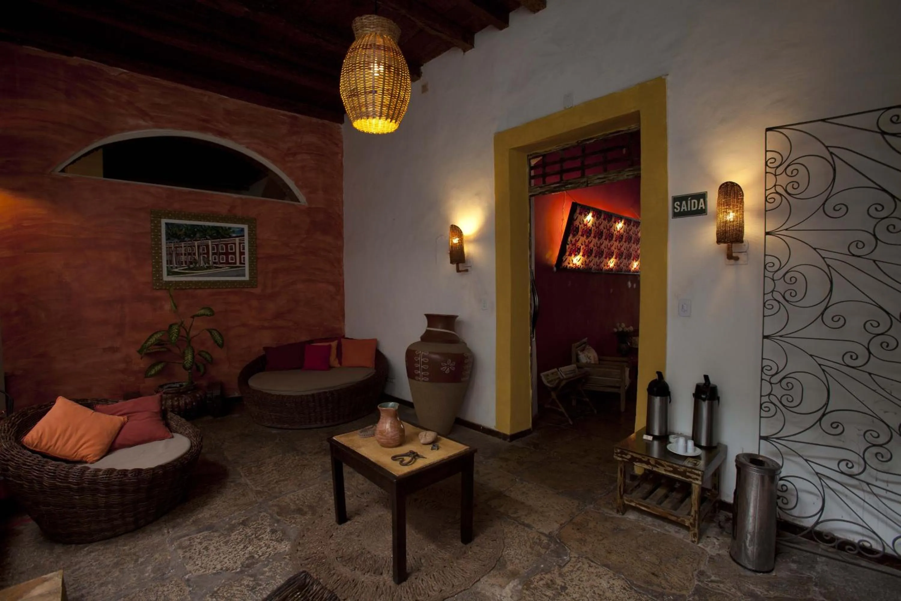 Lounge or bar in Pousada Portas da Amazônia