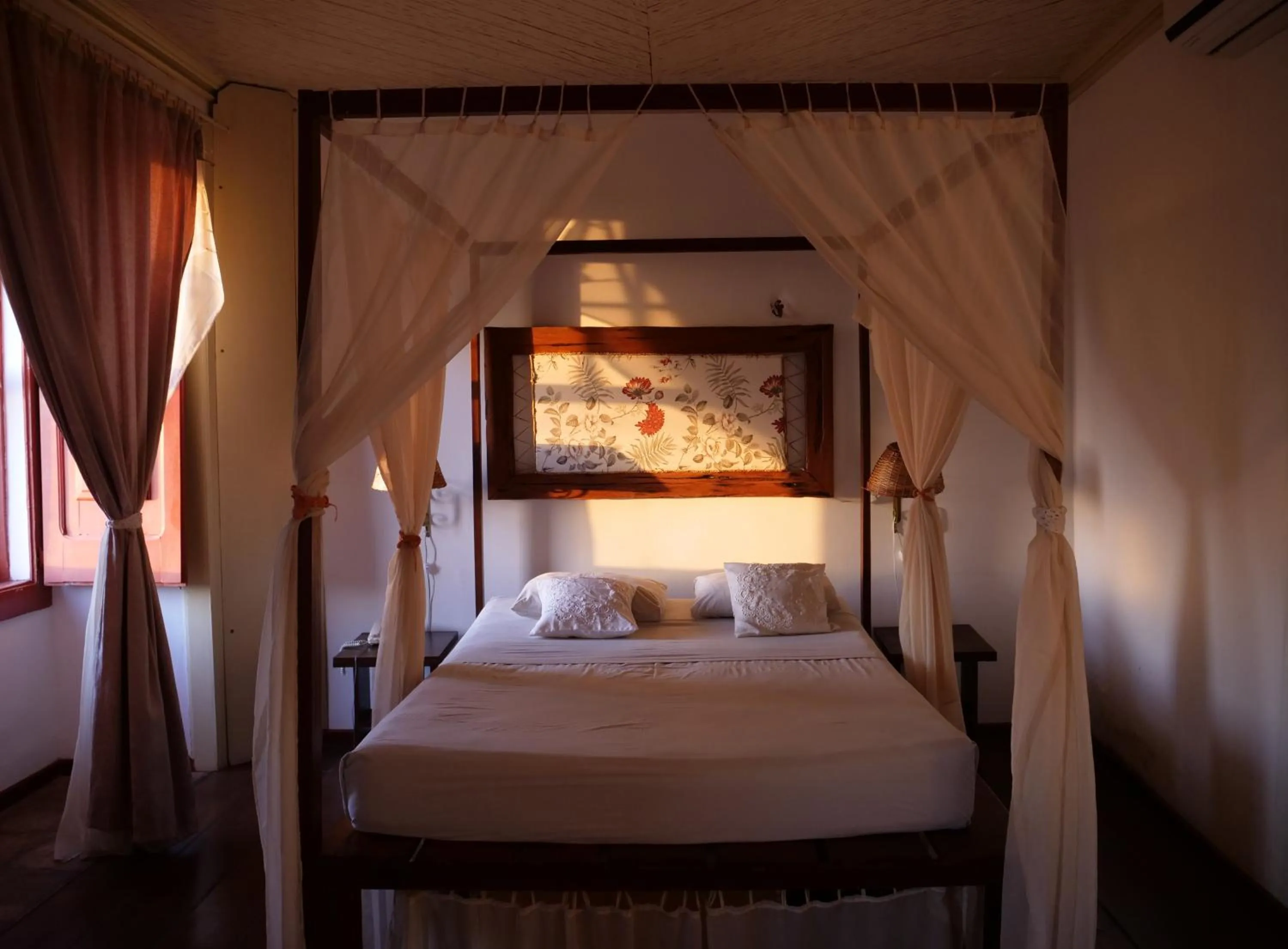 Bed in Pousada Portas da Amazônia