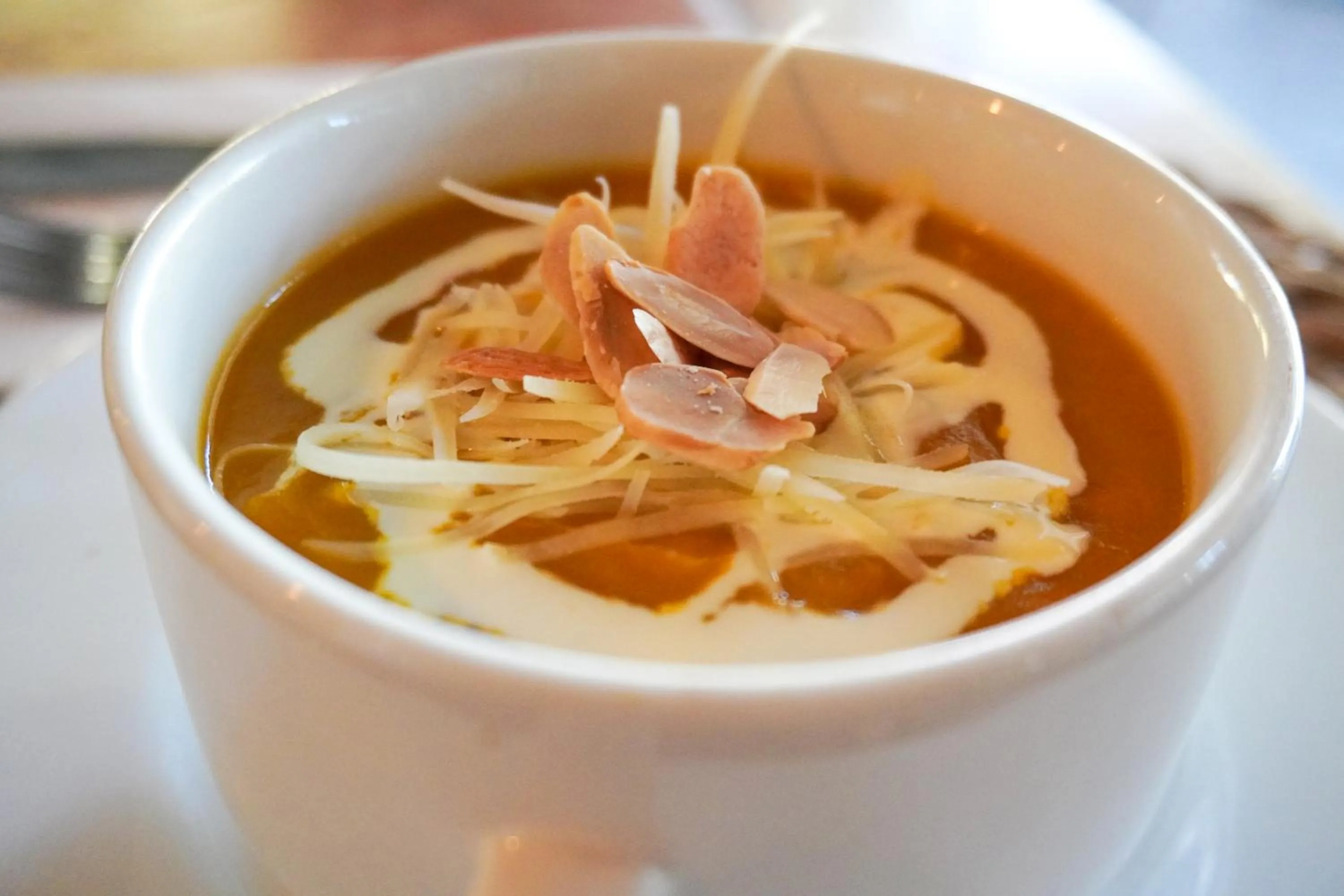 Food close-up in Hotel Serena Suite