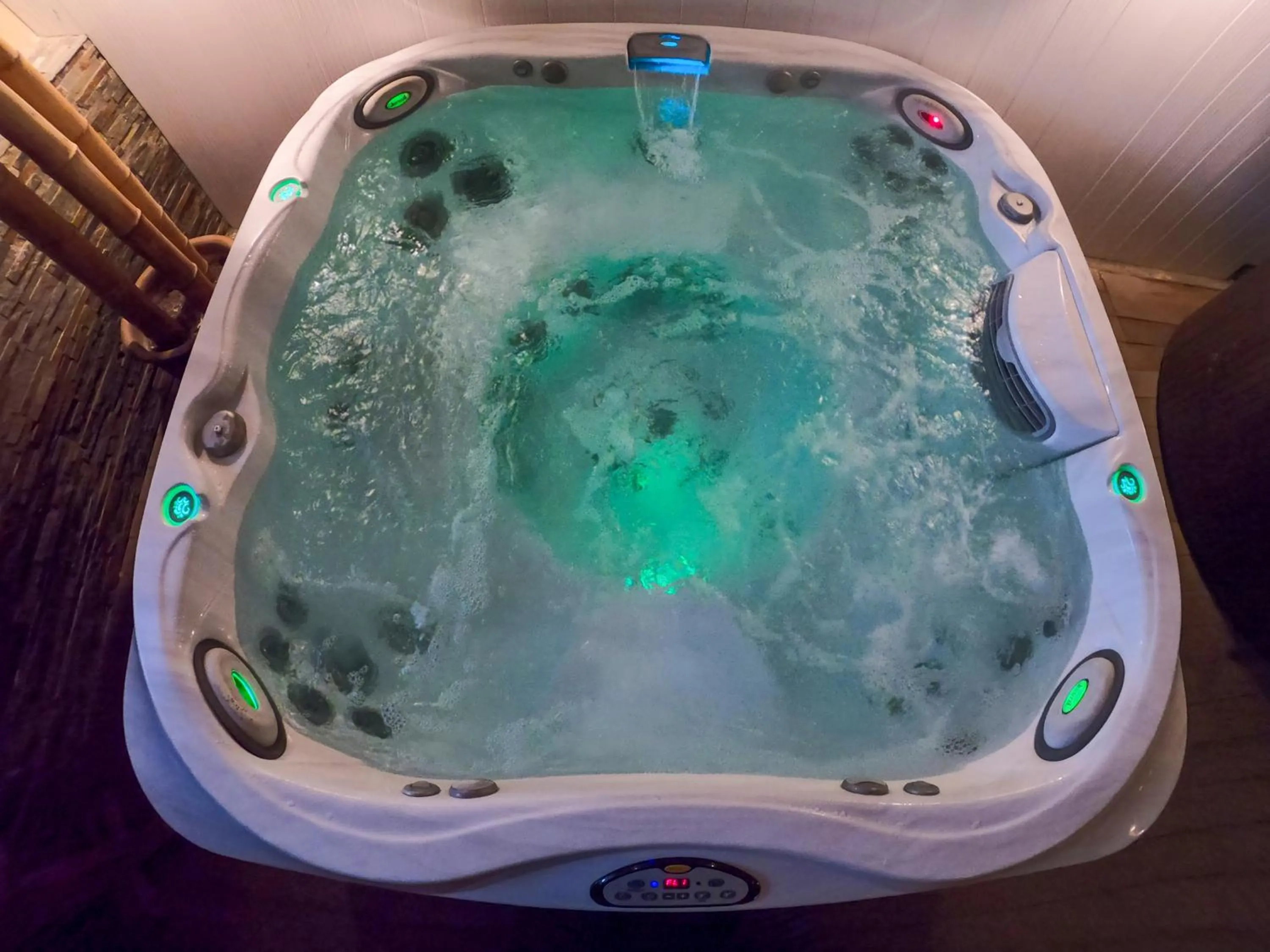 Hot Tub in Hotel Serena Suite