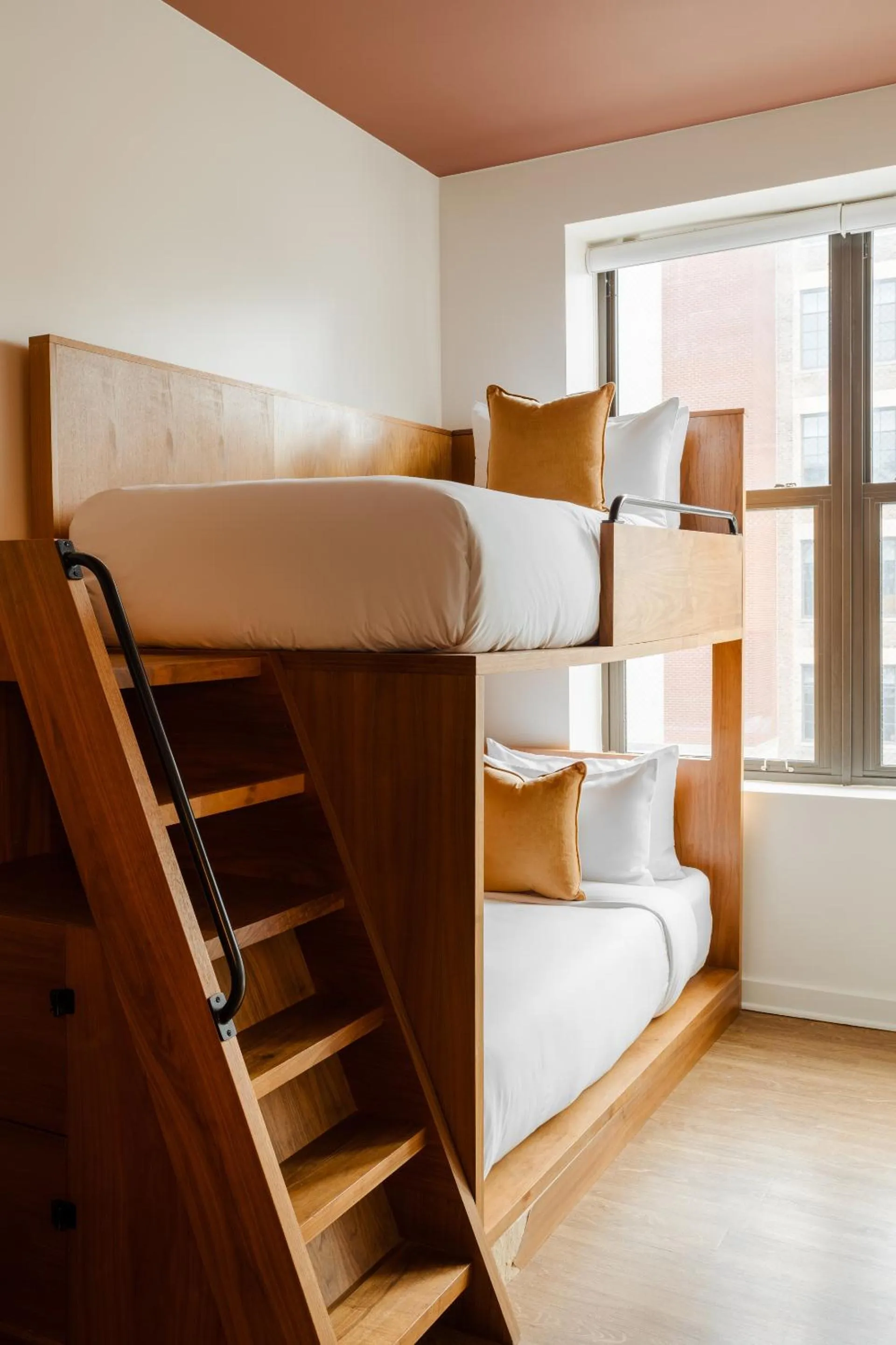 Bed in FOUND Hotel Chicago River North