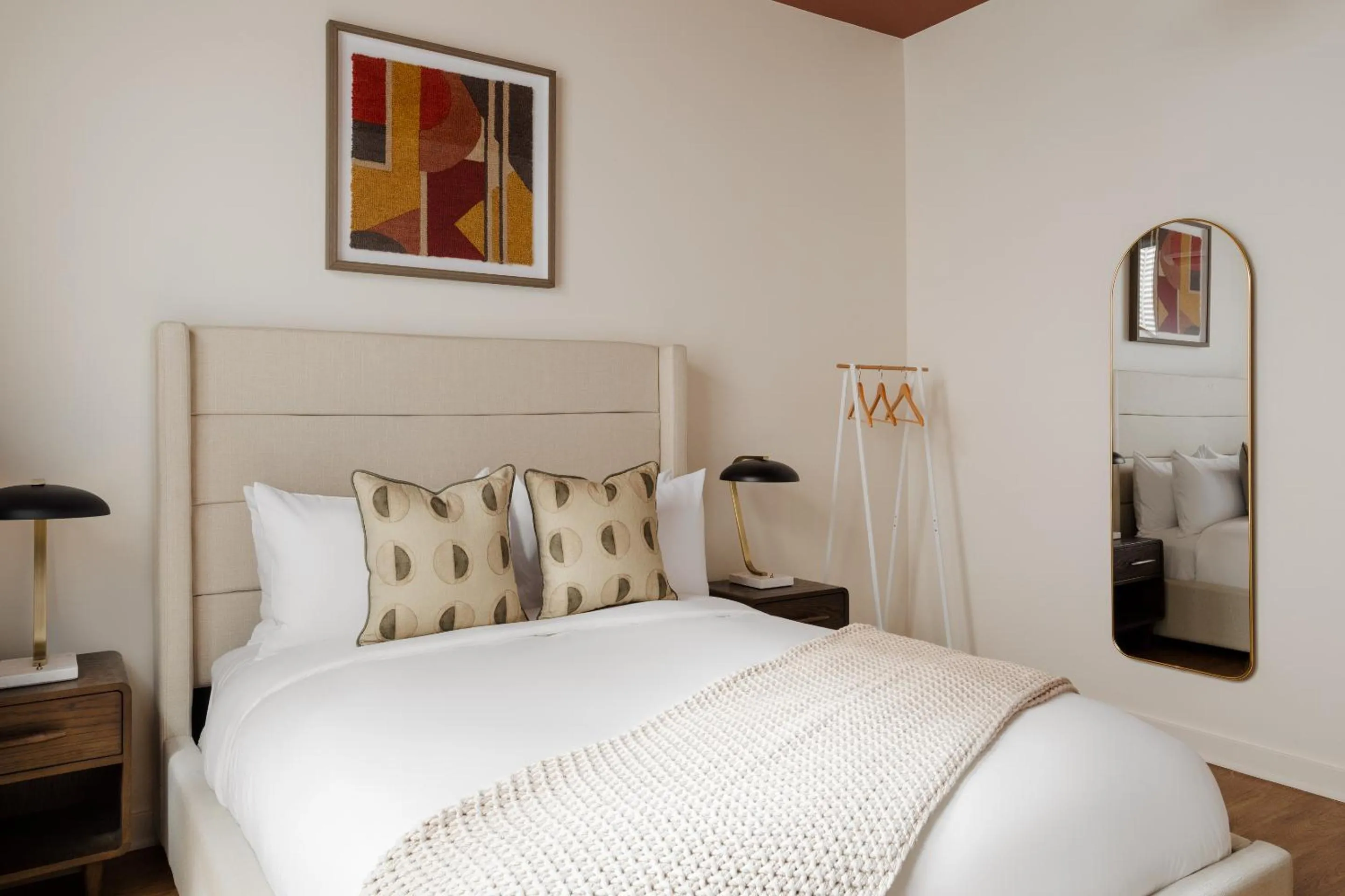 Bed in FOUND Hotel Chicago River North