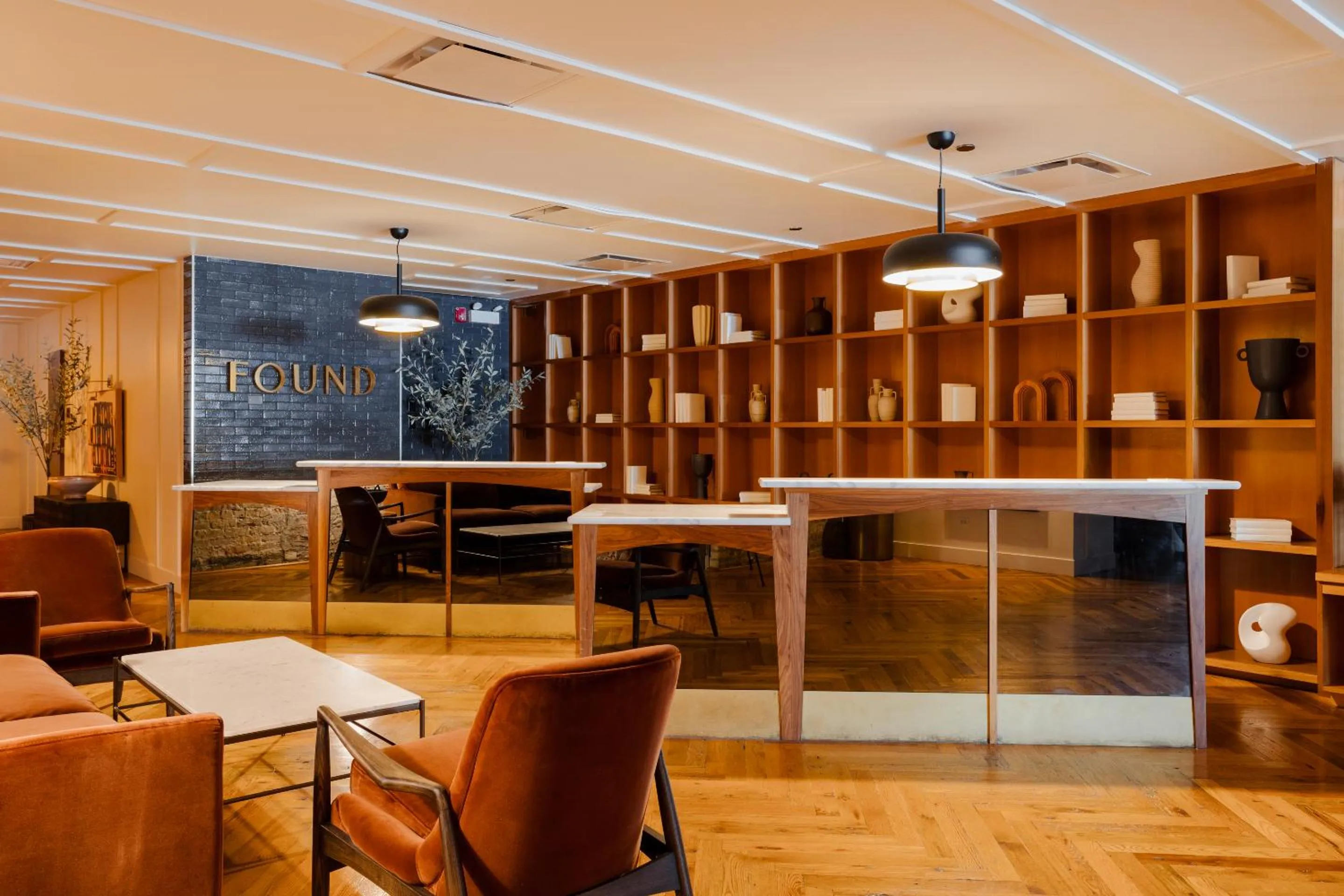 Lobby or reception in FOUND Hotel Chicago River North