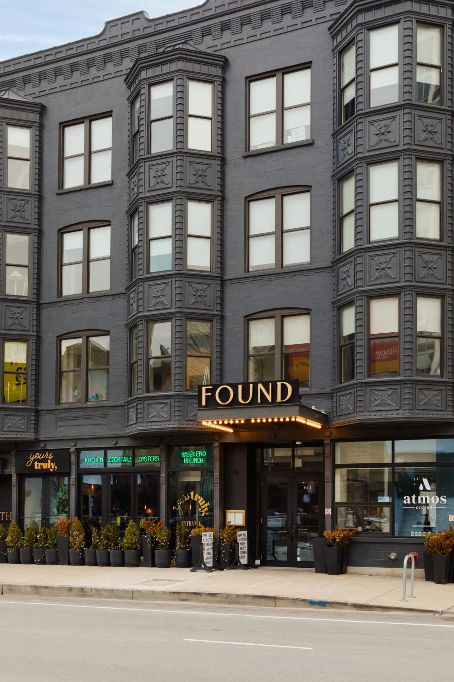 Property building in FOUND Hotel Chicago River North