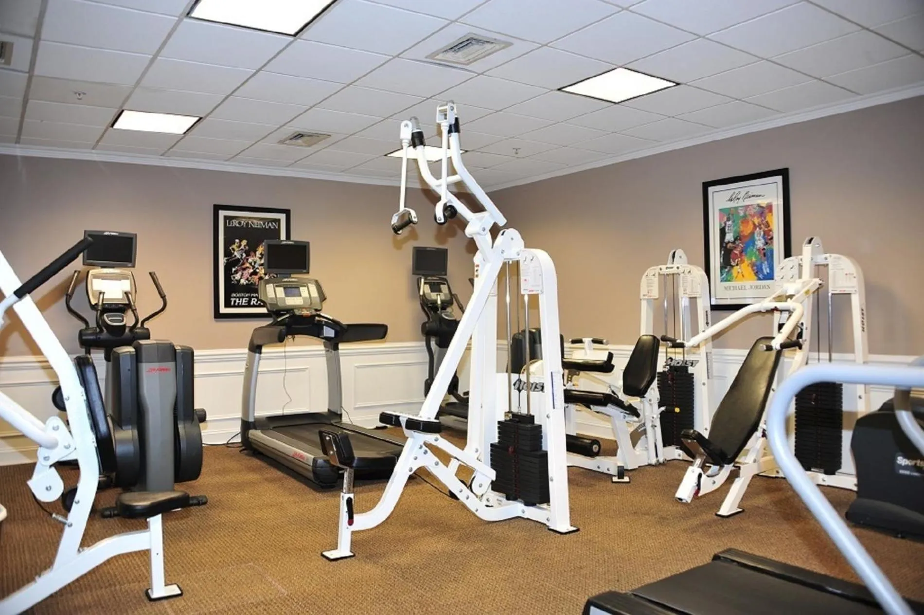 Fitness centre/facilities in Fort Magruder Historic Williamsburg, Trademark by Wyndham