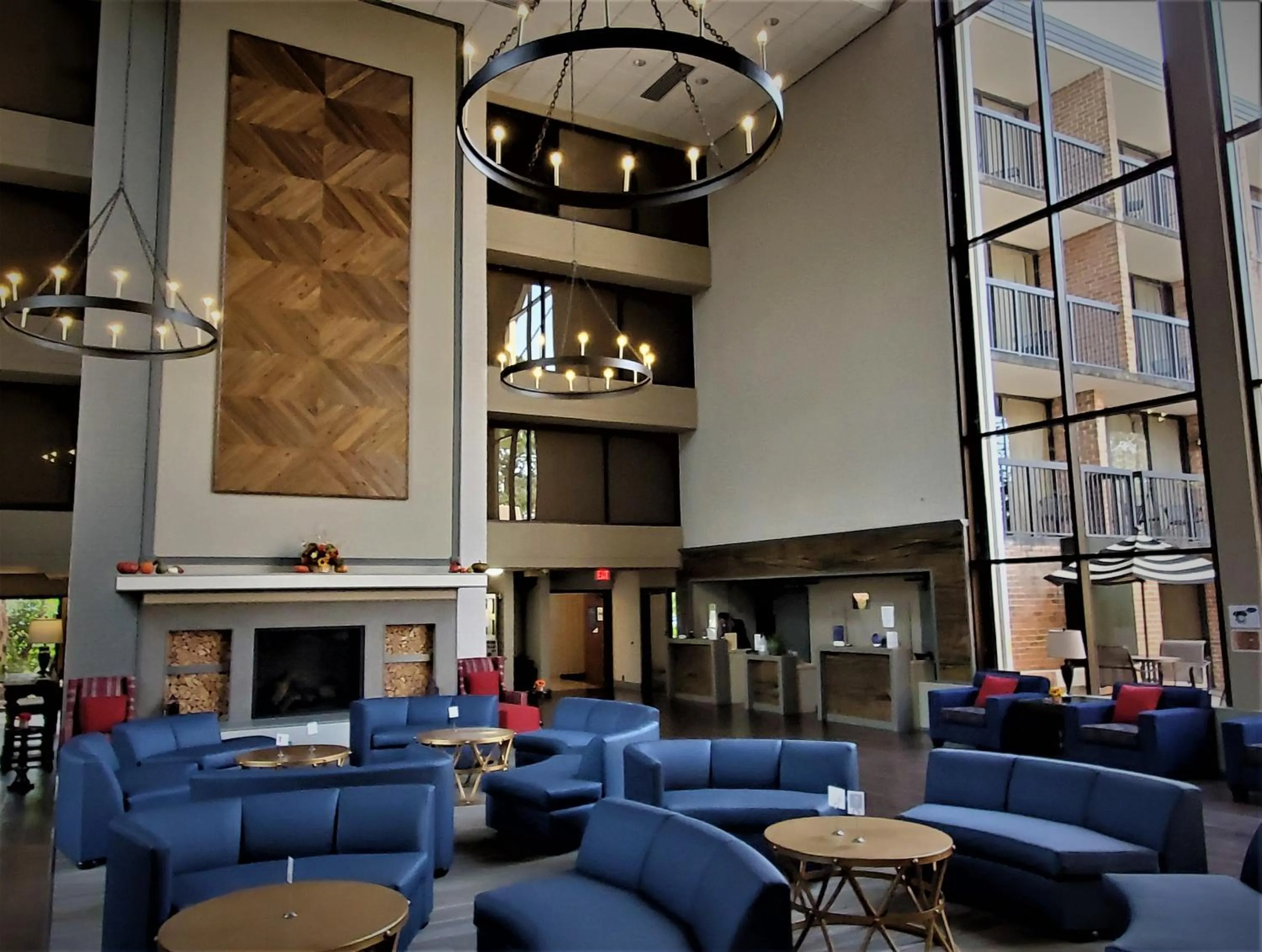 Lobby or reception in Fort Magruder Historic Williamsburg, Trademark by Wyndham