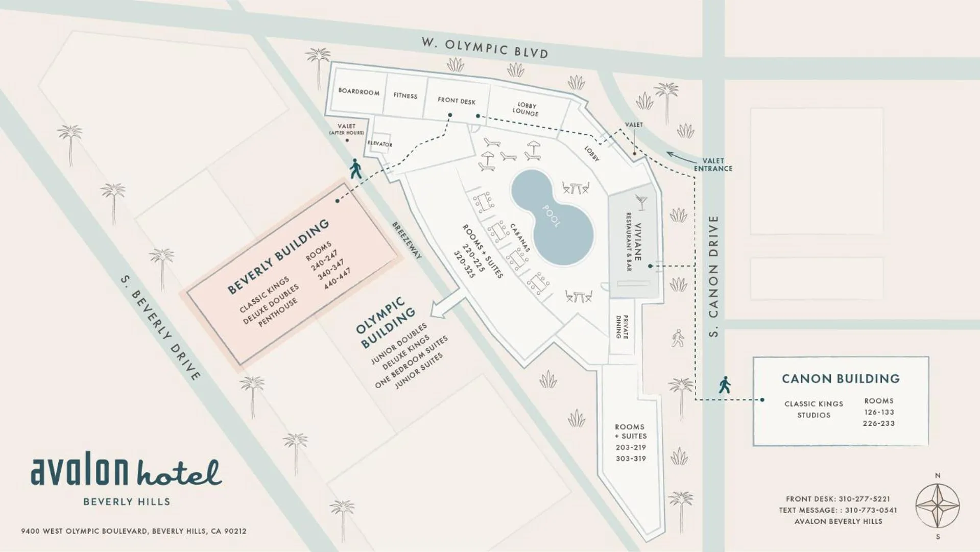 Property building in Avalon Hotel Beverly Hills, a Member of Design Hotels