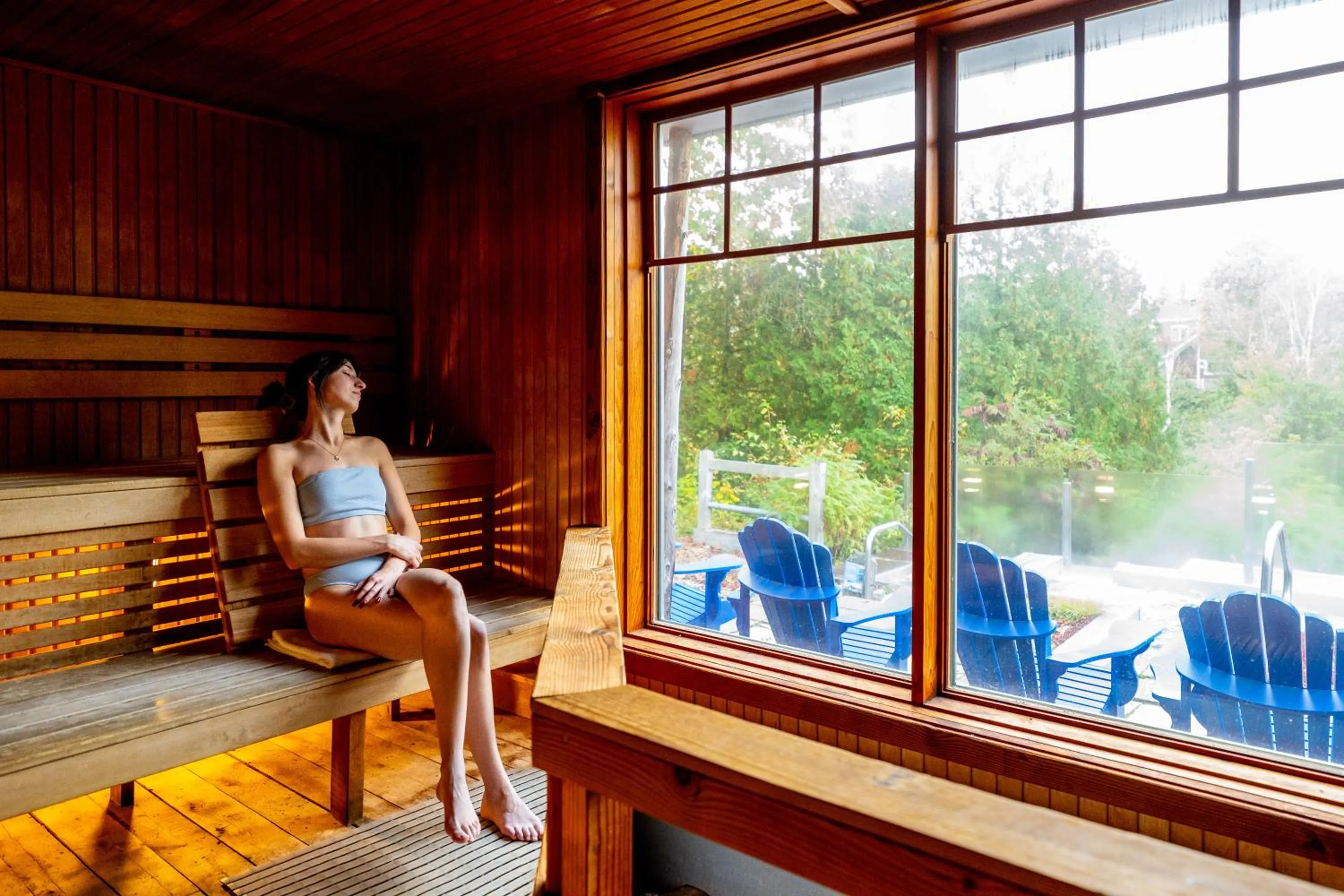 Spa and wellness centre/facilities in Le Baluchon Éco-villégiature