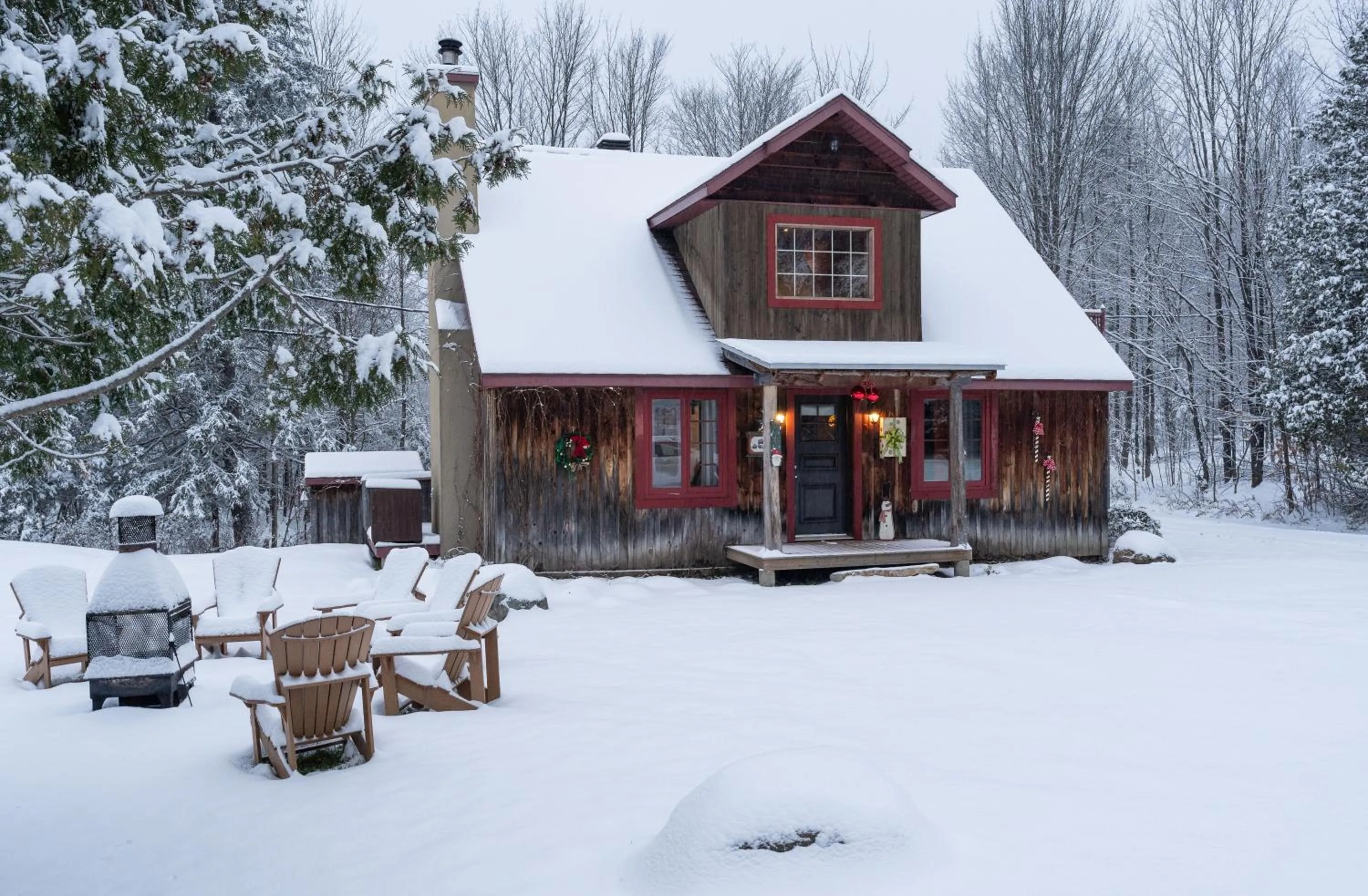 Natural landscape in Le Baluchon Éco-villégiature
