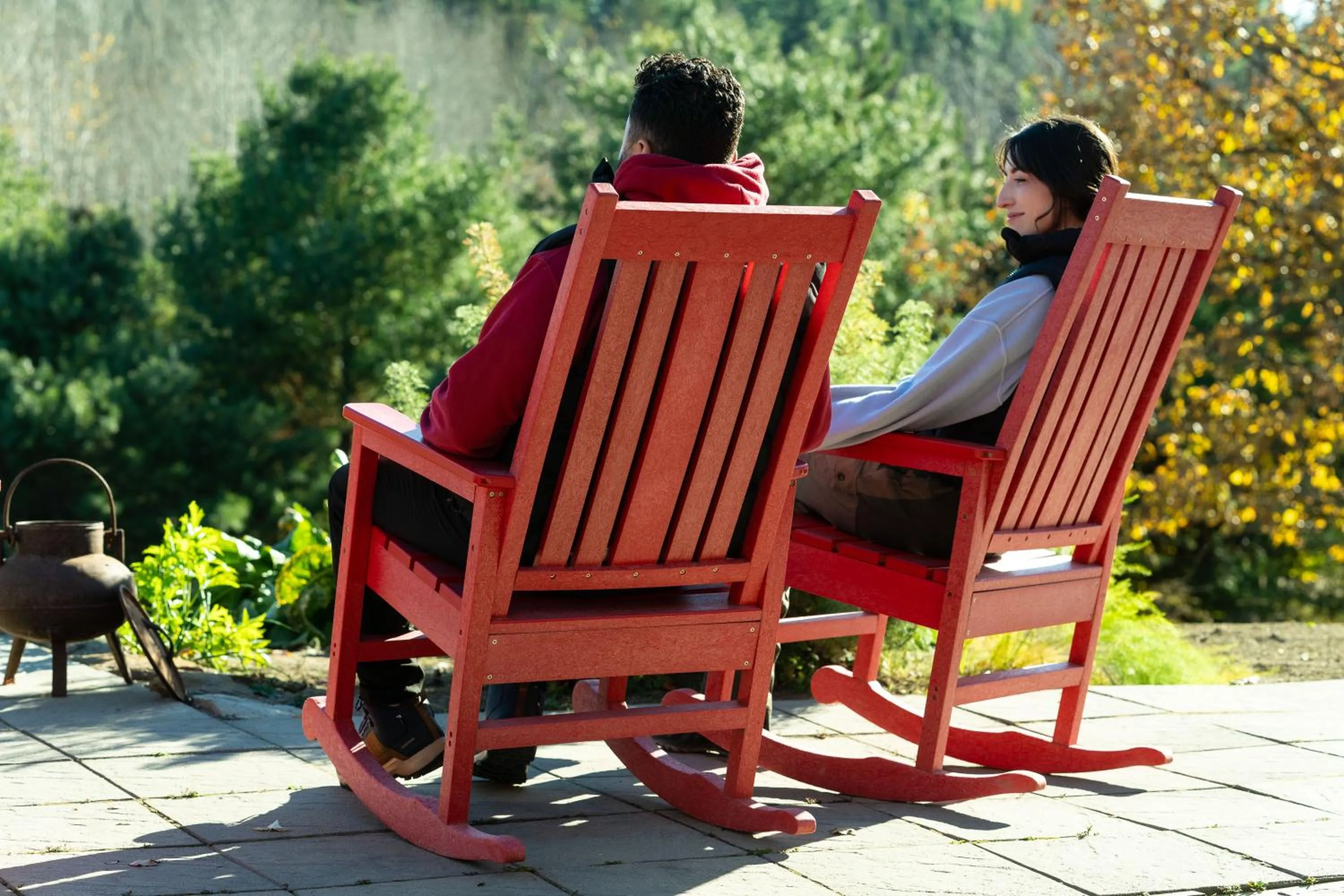 Balcony/Terrace in Le Baluchon Éco-villégiature