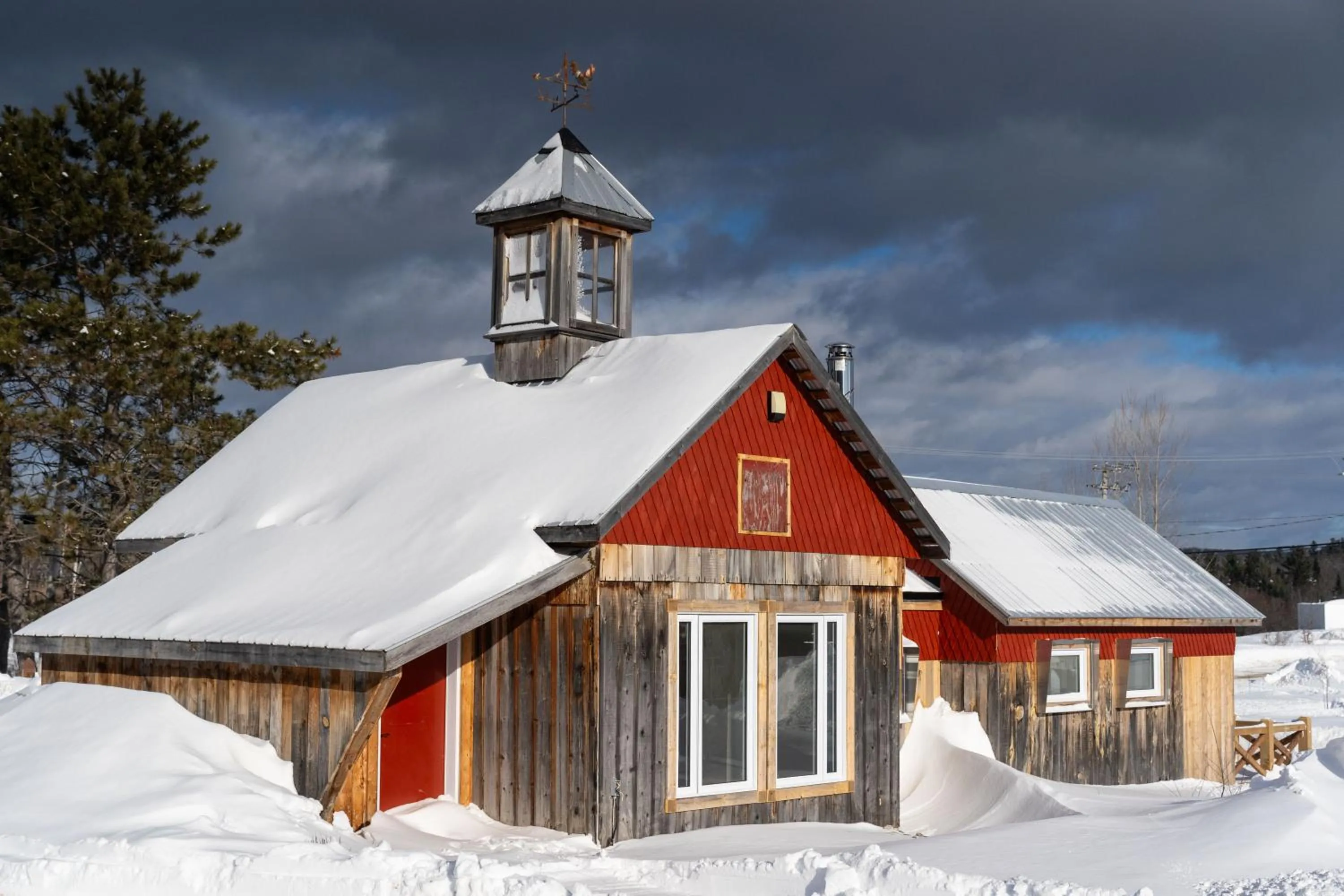 Natural landscape in Le Baluchon Éco-villégiature