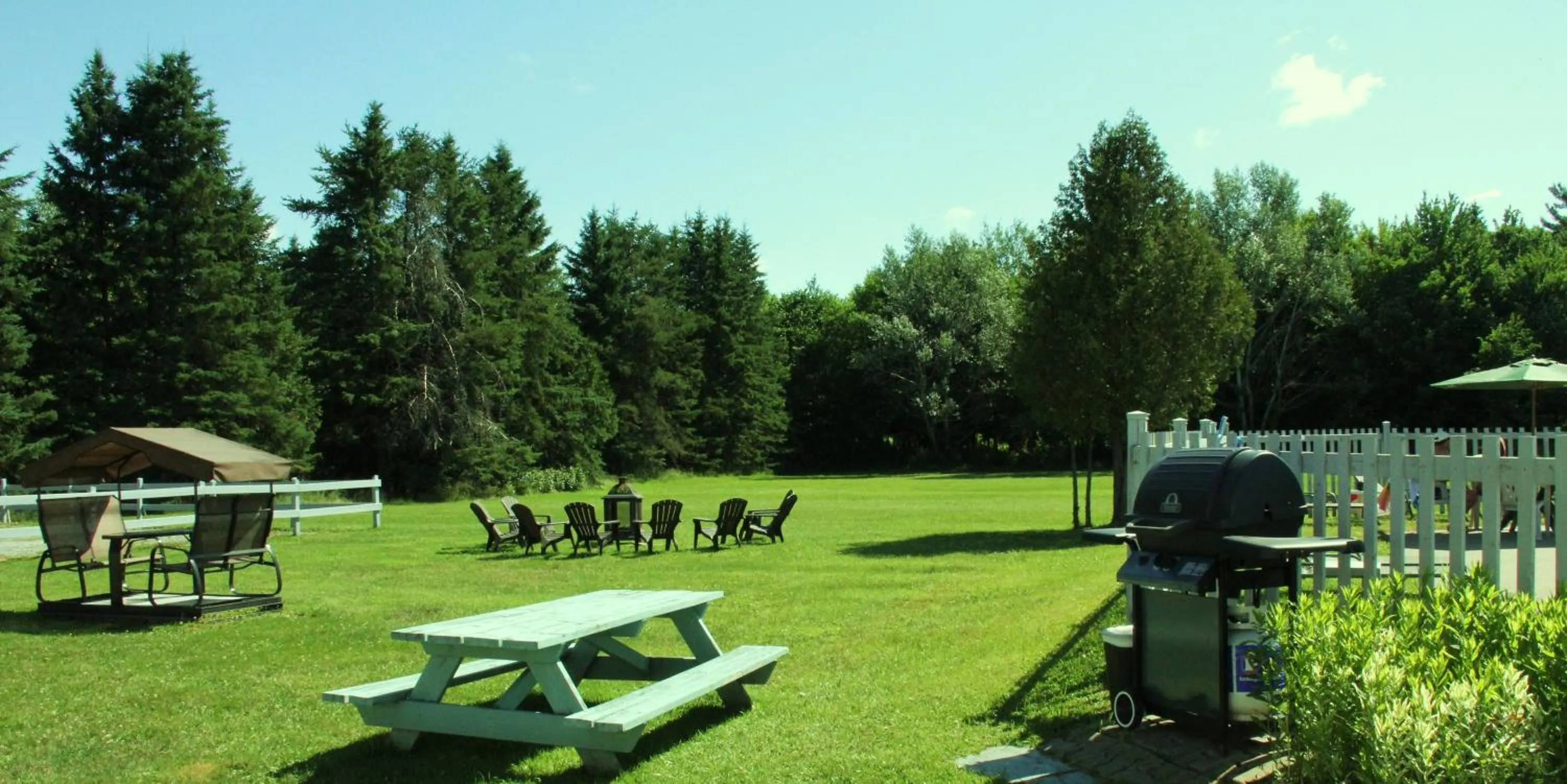 Area and facilities in Motel de la Pente Douce